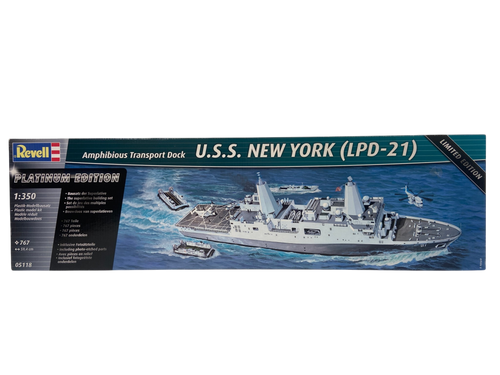 Revell 1:350 Amphibious Transport Dock USS New York (LPD-21) 05118