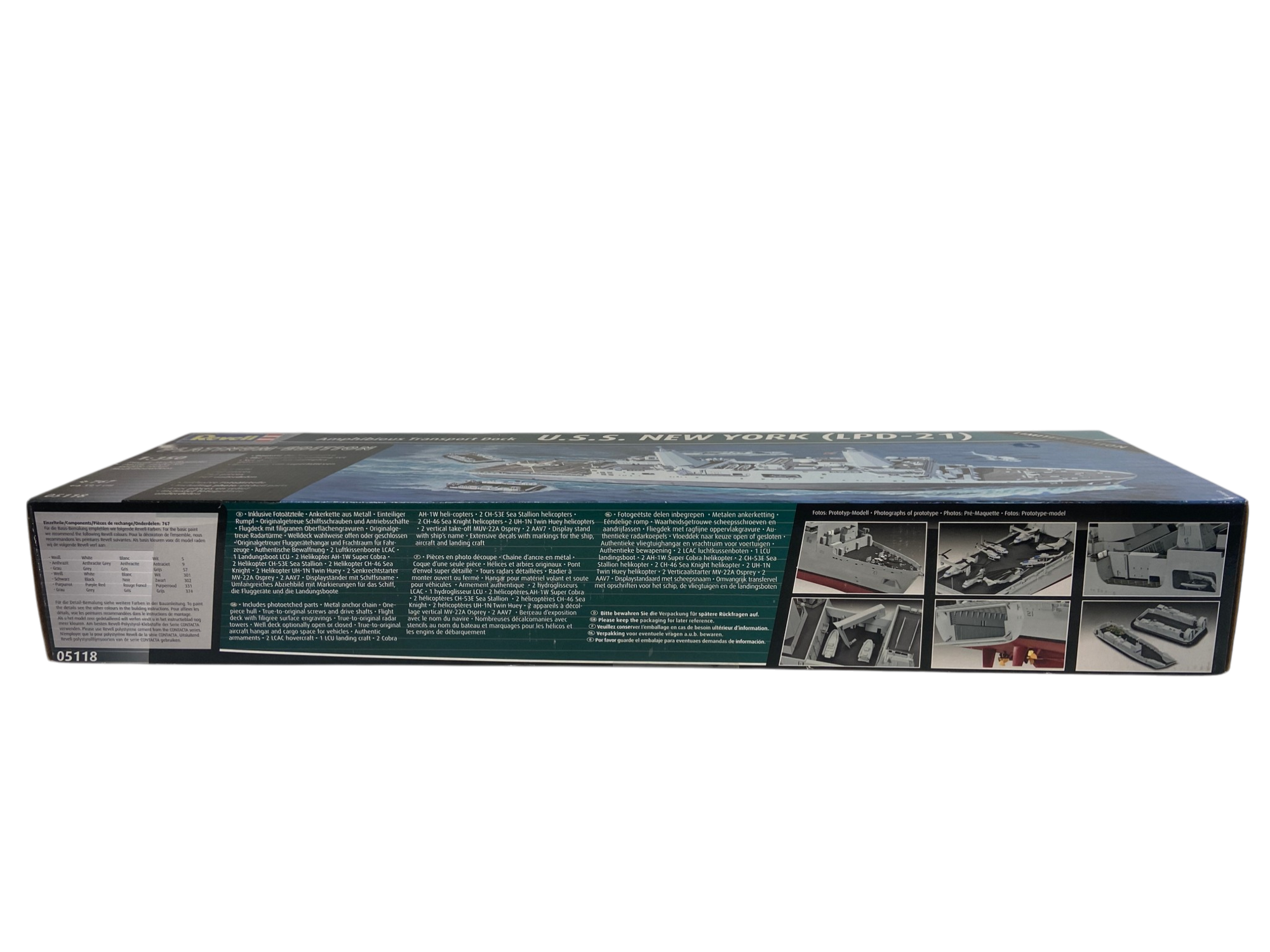 Revell 1:350 Amphibious Transport Dock USS New York (LPD-21) 05118