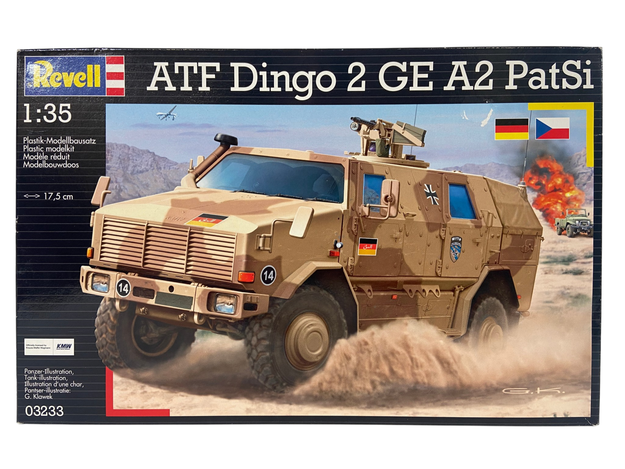 Revell 1:35 ATF Dingo 2 GE A2 PatSi 03233