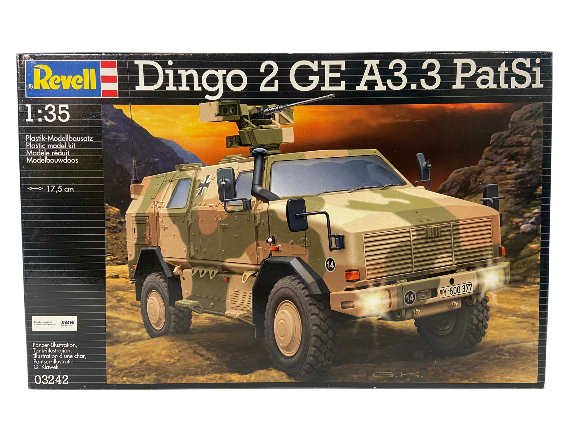 Revell 1:35 Dingo 2 GE A3.3 PatSi 03242