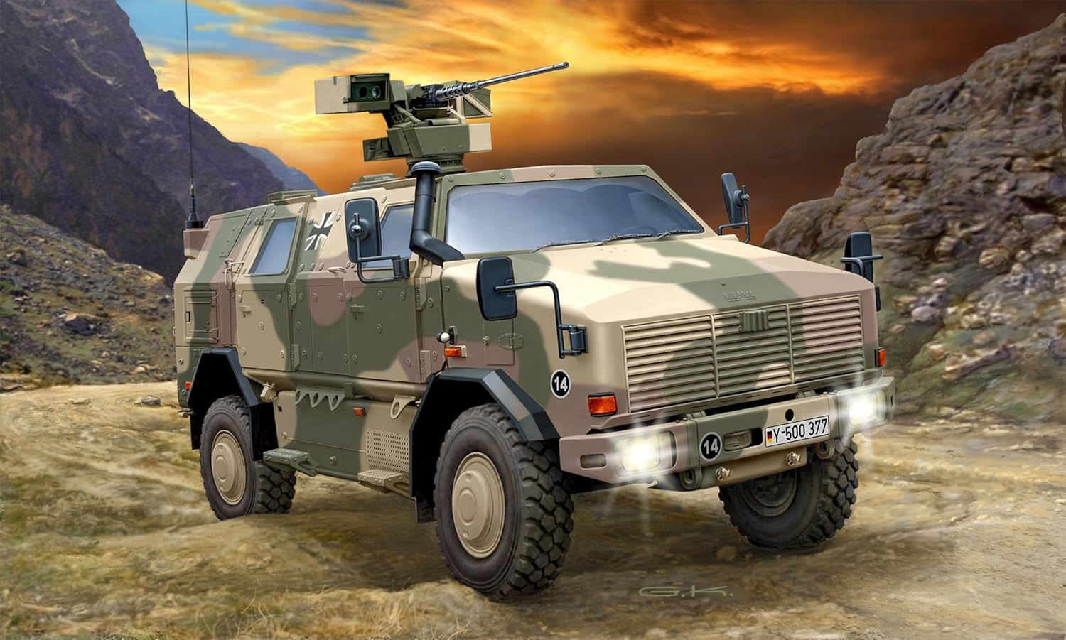 Revell 1:35 Dingo 2 GE A3.3 PatSi 03242