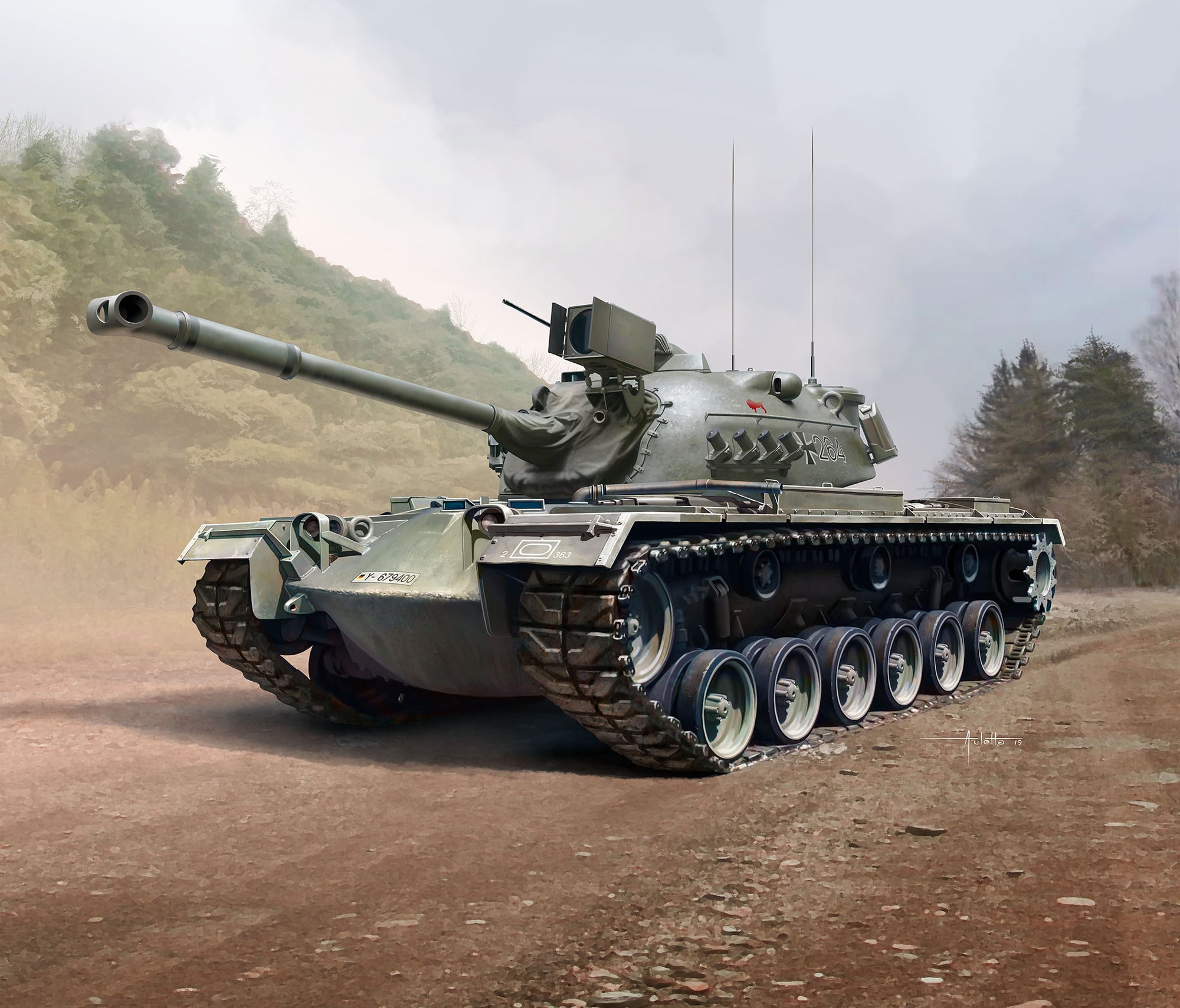 Revell 1:35 M48 A2CG 03287