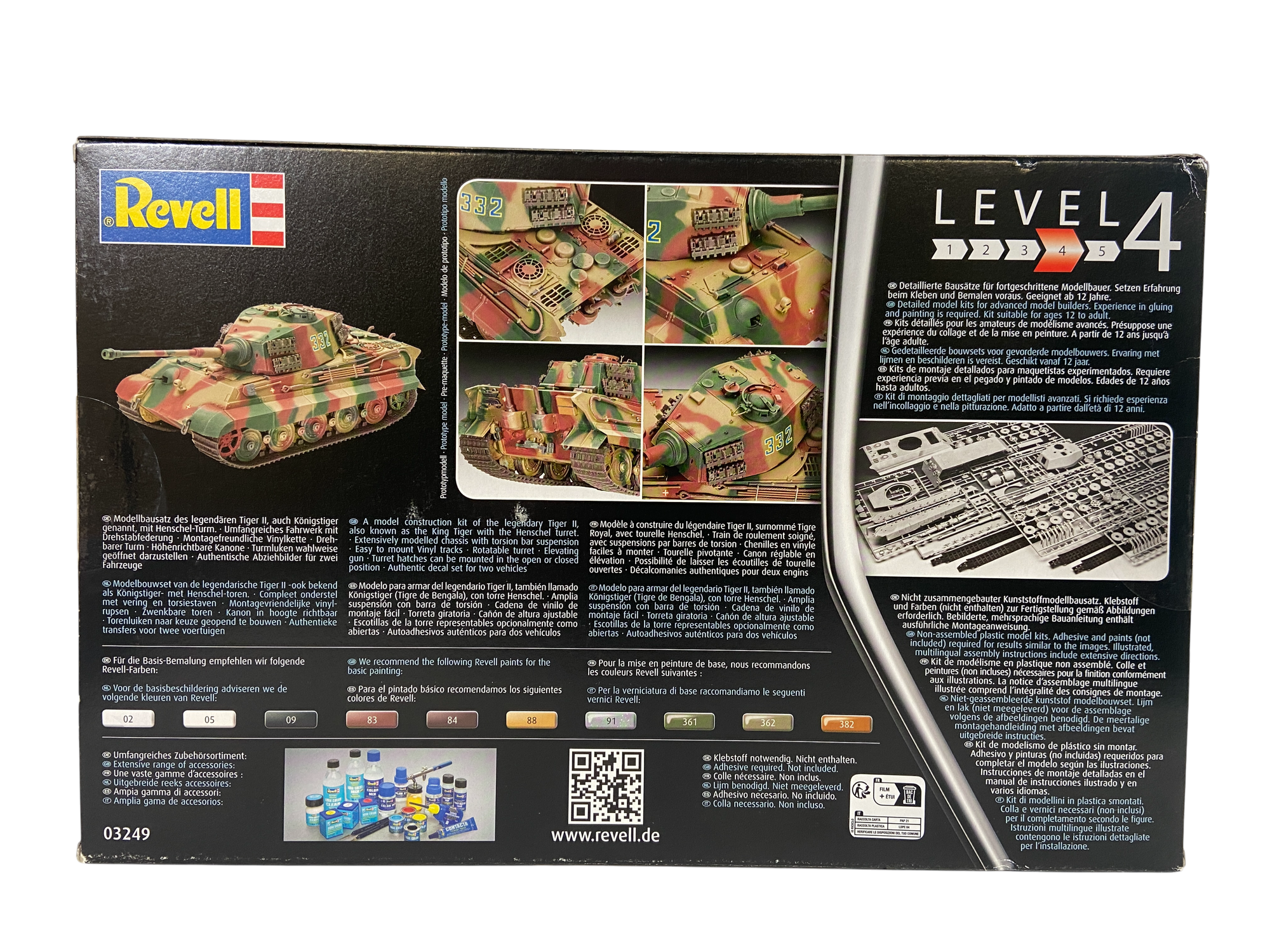 Revell 1:35 Tiger II Ausf. B Henschel Turret 03249