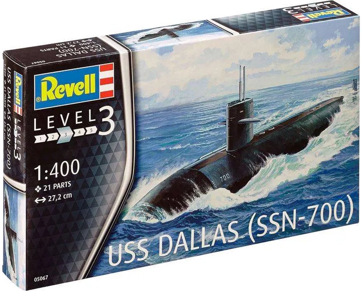 Revell 1:400 USS Dallas (SSN-700)