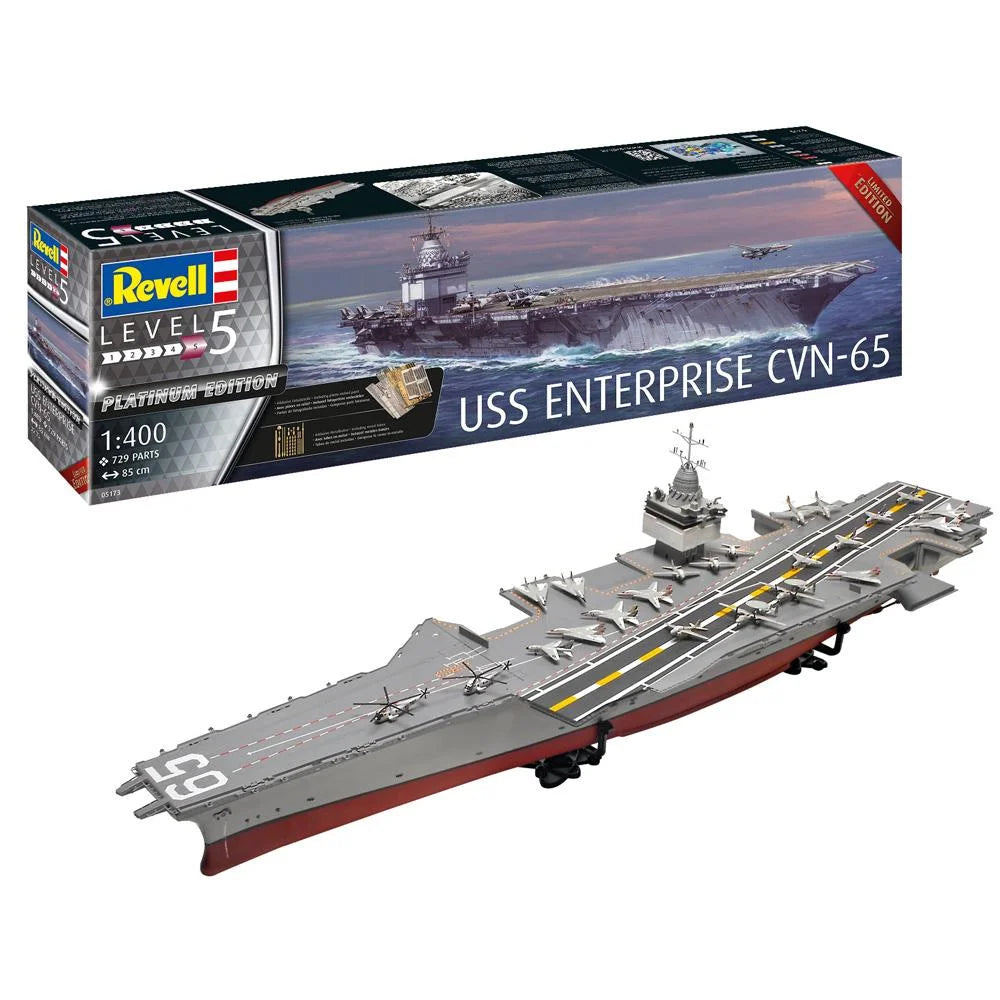 Revell 1:400 USS Enterprise CVN-65 (Platinum Edition) 05173