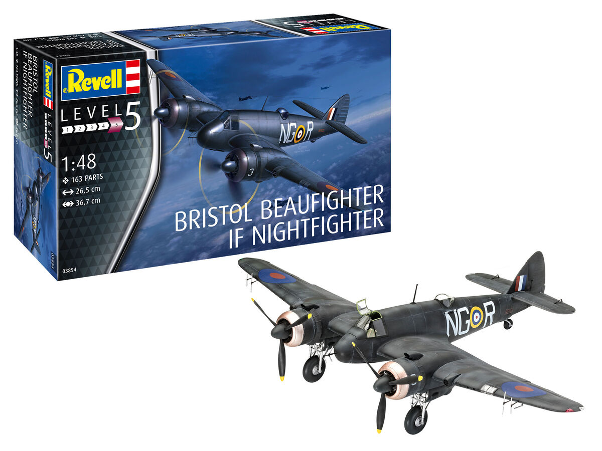 Revell 1:48 Bristol Beaufighter Mk.IF Nightfighter 03854