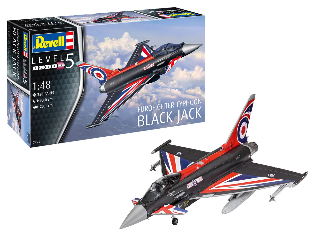 Revell 1:48 Eurofighter Typhoon Black Jack 03820