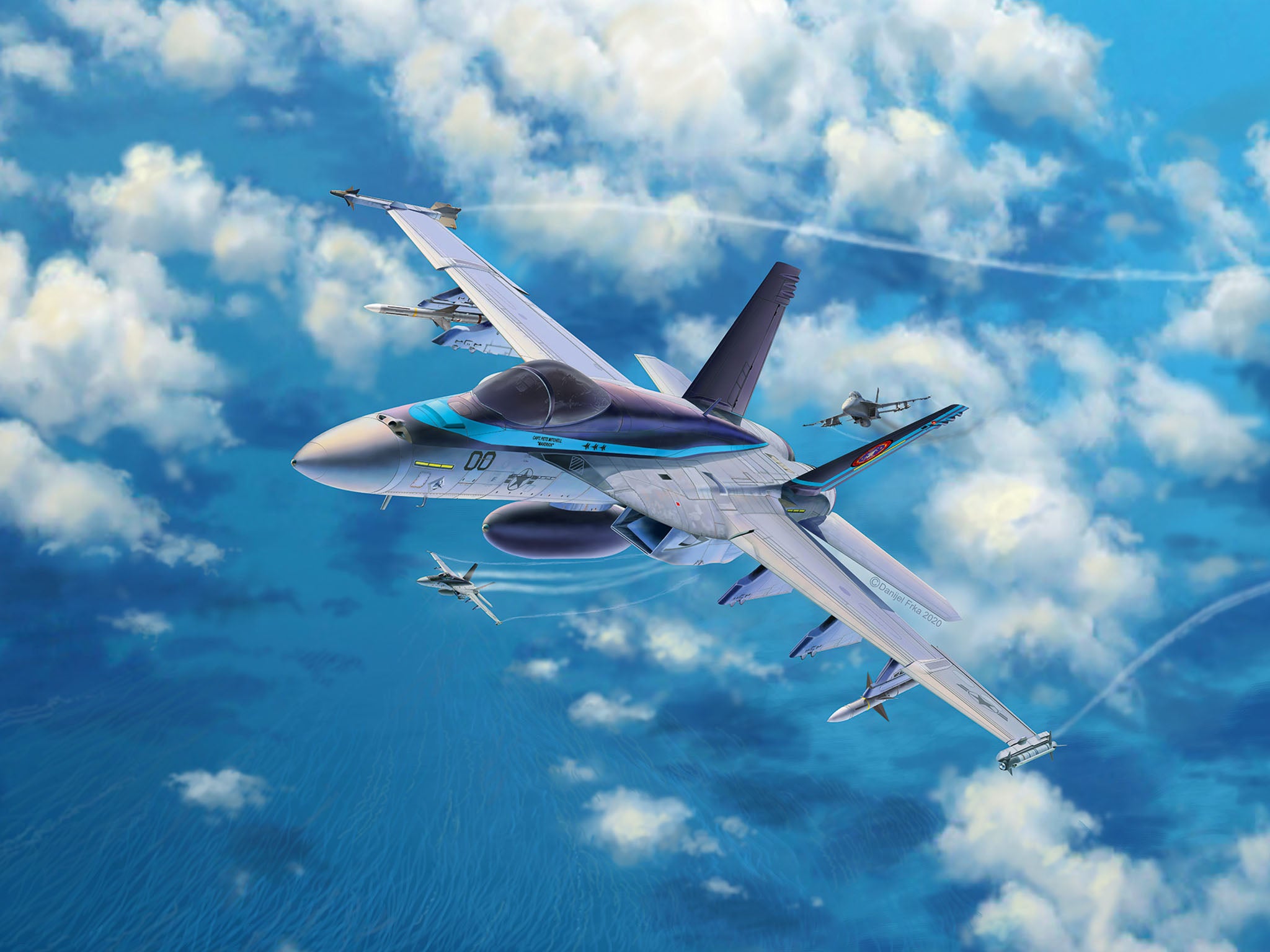 Revell 1:48 Maverick's F/A-18E Super Hornet Top Gun - Maverick 03864