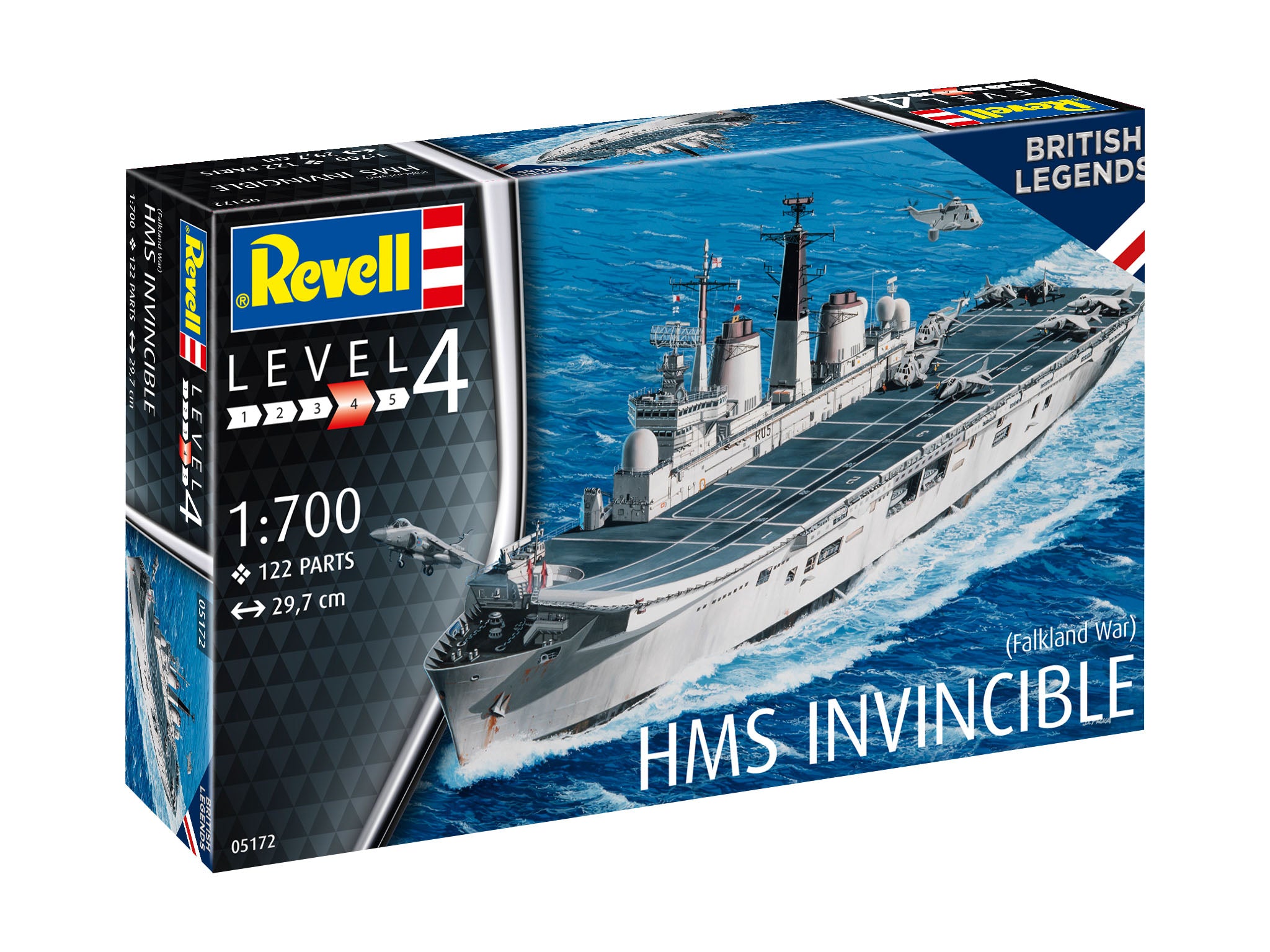 Revell 1:700 HMS Invincible (Falkland War) 05172