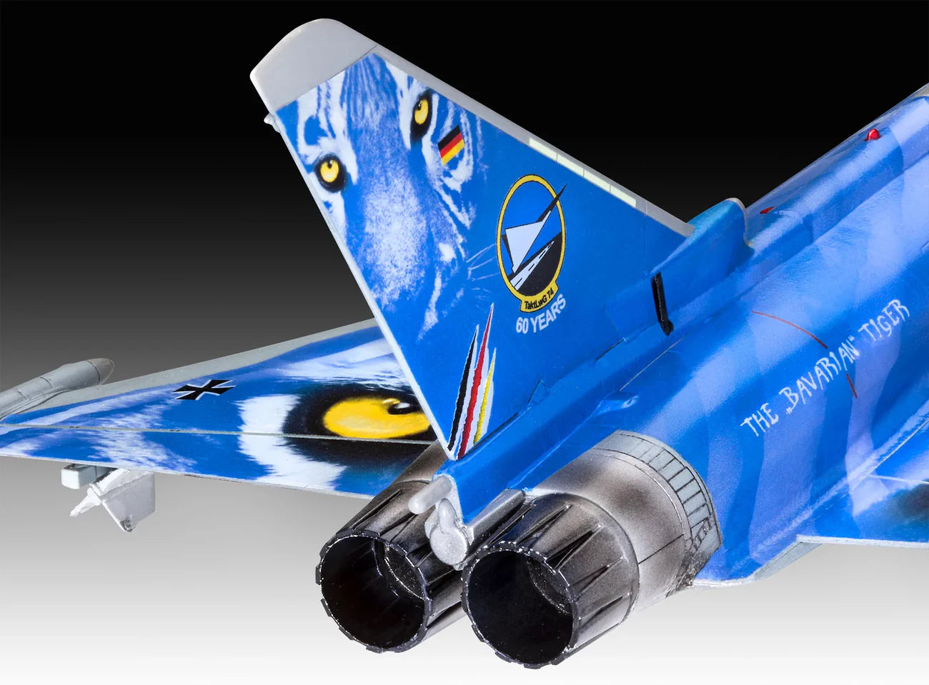 Revell 1:72 Bavarian Tiger 2021 Eurofighter Typhoon 03818