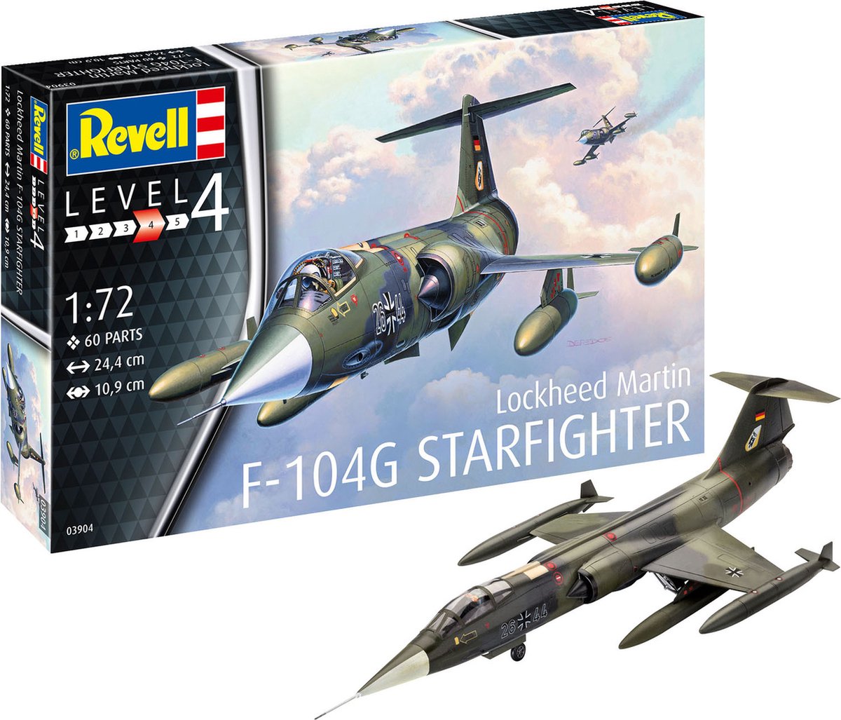 Revell 1:72 Lockheed Martin F-104G Starfighter 03904