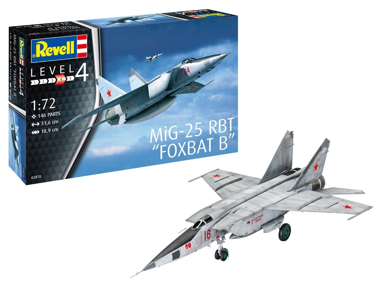 Revell 1:72 MiG-25 RBT "Foxbat B" 03878
