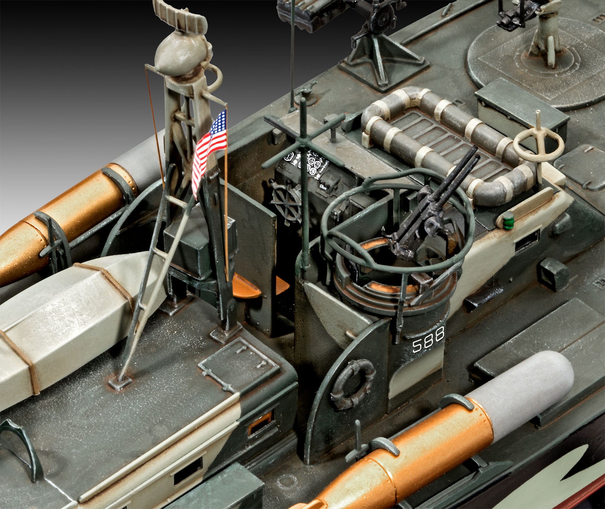 Revell 1:72 Patrol Torpedo Boat PT-579/PT-588