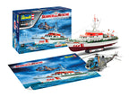 Revell 1:72 Search and Rescue Seenotrettungskreuzer Berlin + Westland Seaking Mk 41 05683