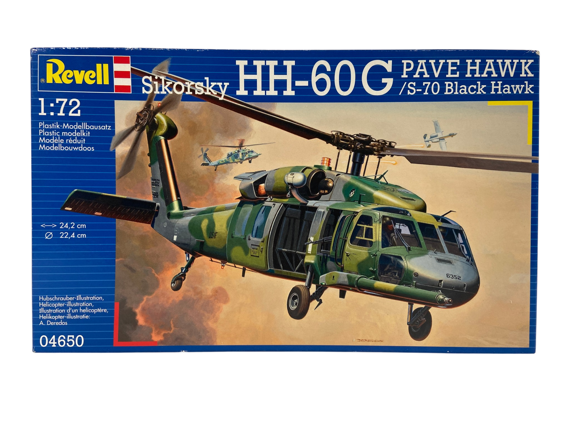 Revell 1:72 Sikorsky HH-60G Pave Hawk / S-70 Black Hawk 04650