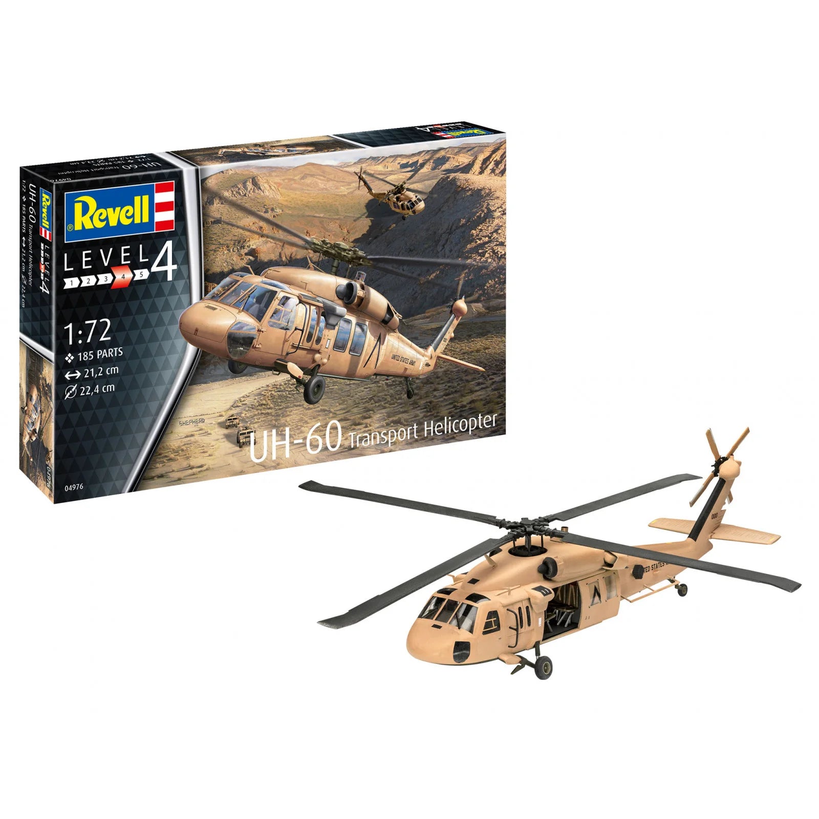 Revell 1:72 UH-60 Transport Helicopter 04976