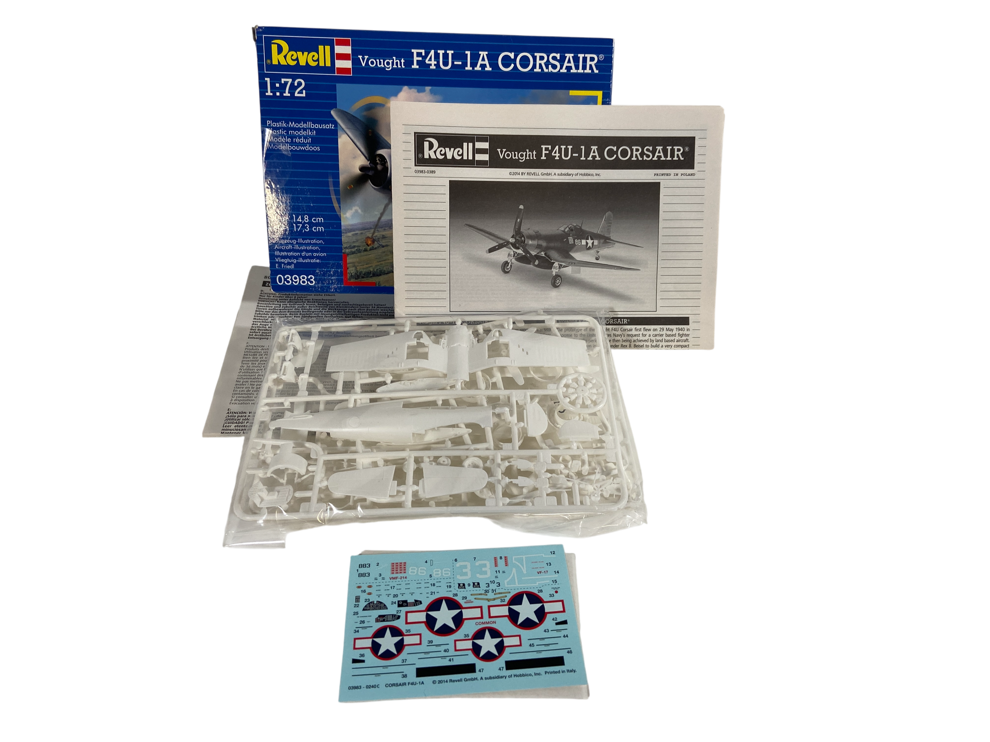 Revell 1:72 Vought F4U-1A Corsair 03983