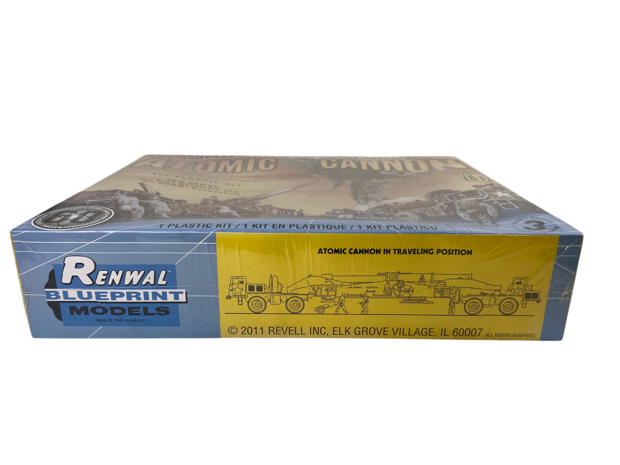 Renwal/Revell 1:32 M-65 Atomic Cannon 280mm Gun with 50 Ton Transporters 85-7811