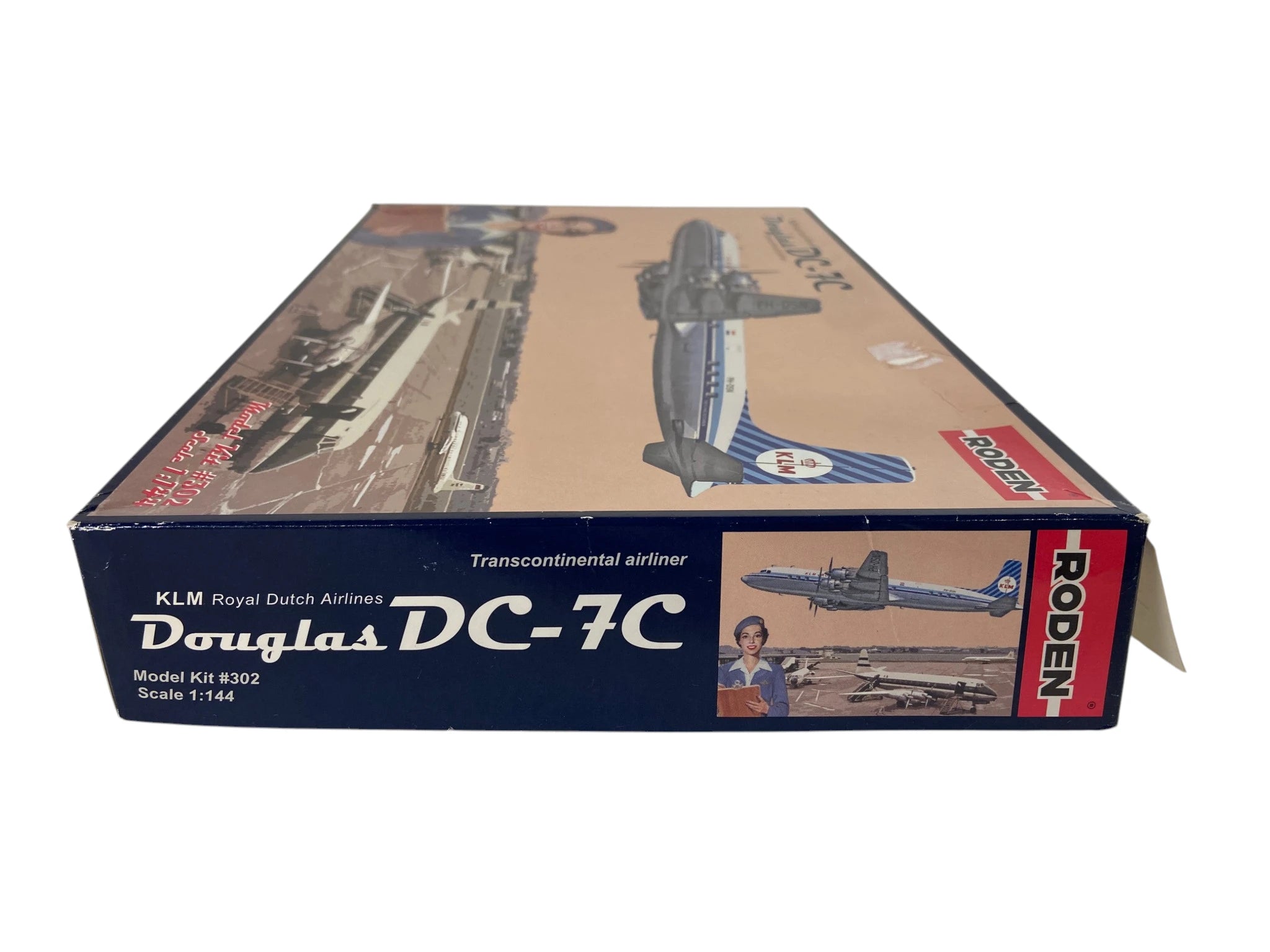 Roden 1:144 Douglas DC-7C Royal Dutch Airlines (KLM) 302