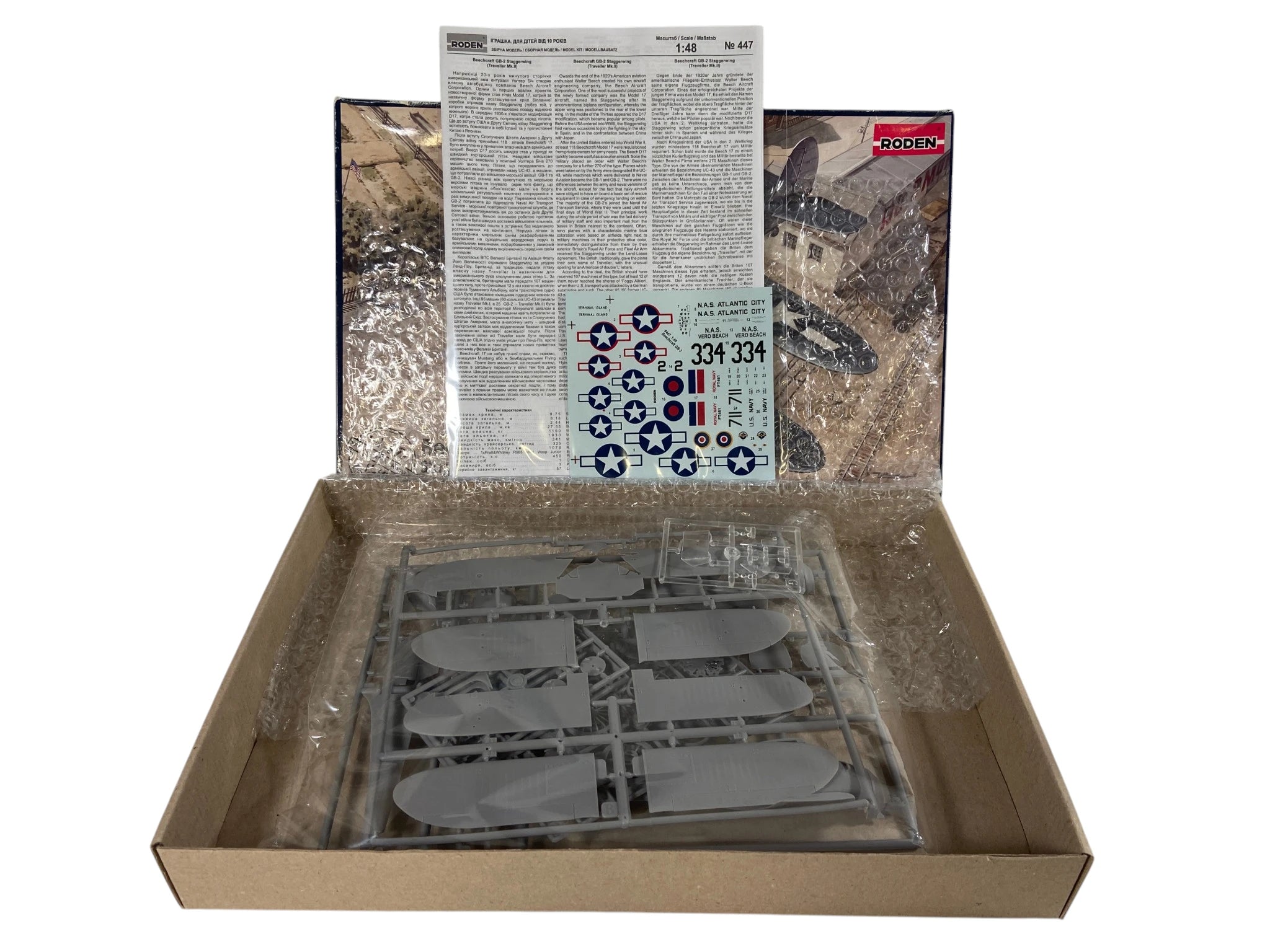 Roden 1:48 Beechcraft GB-2 (Traveller Mk.II) 447