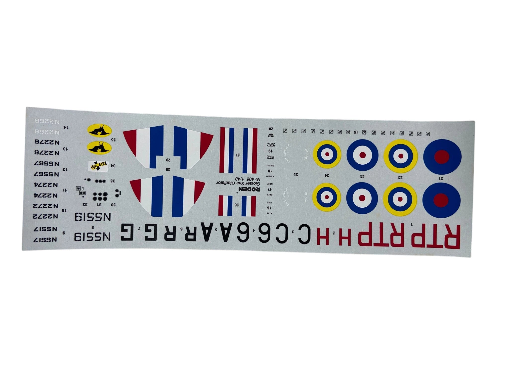Roden 1:48 Gloster Sea Gladiator incl. upgrade sets 405