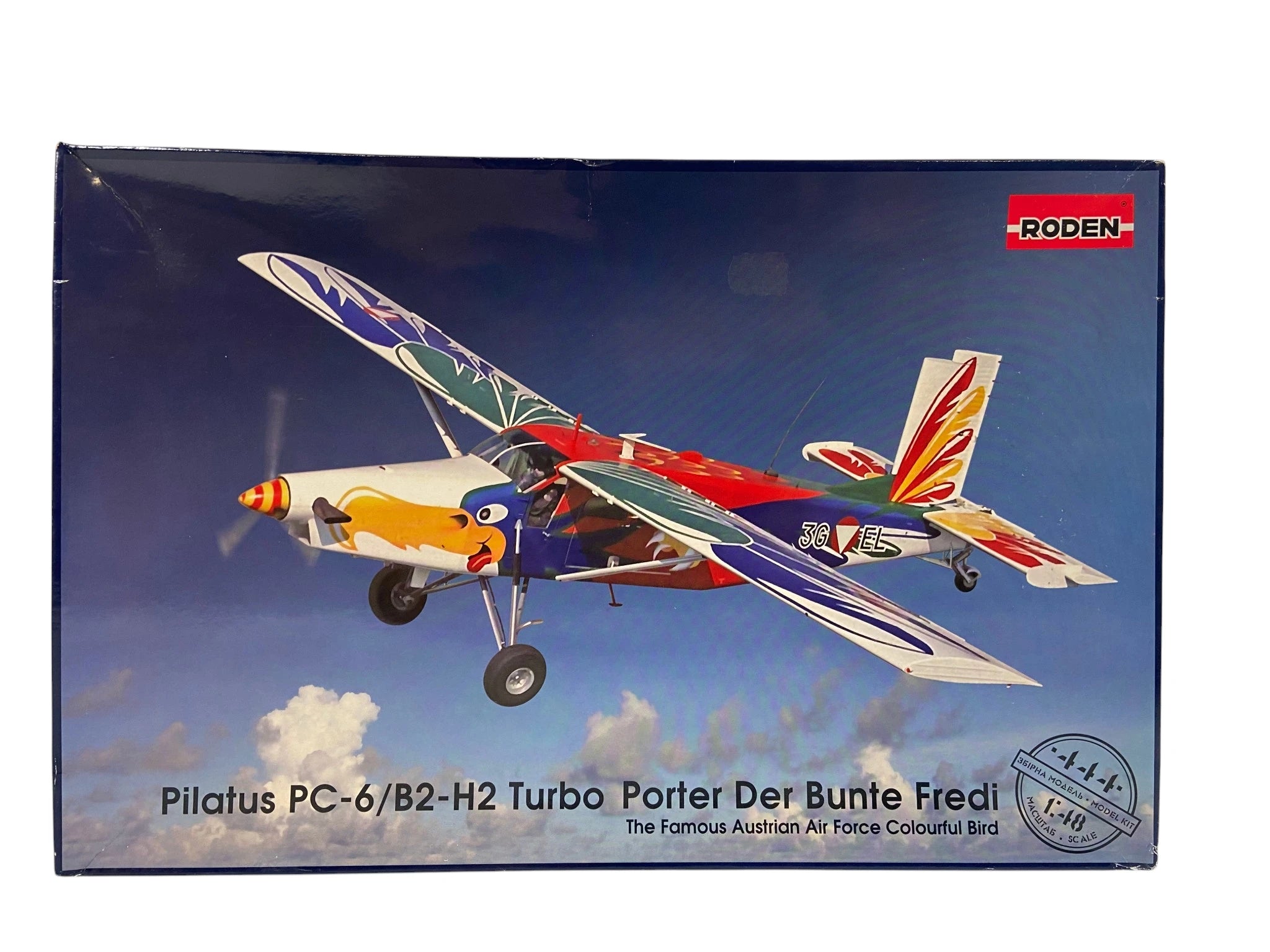 Roden 1:48 Pilatus PC-6/B1-H2 Turbo-Porter 444