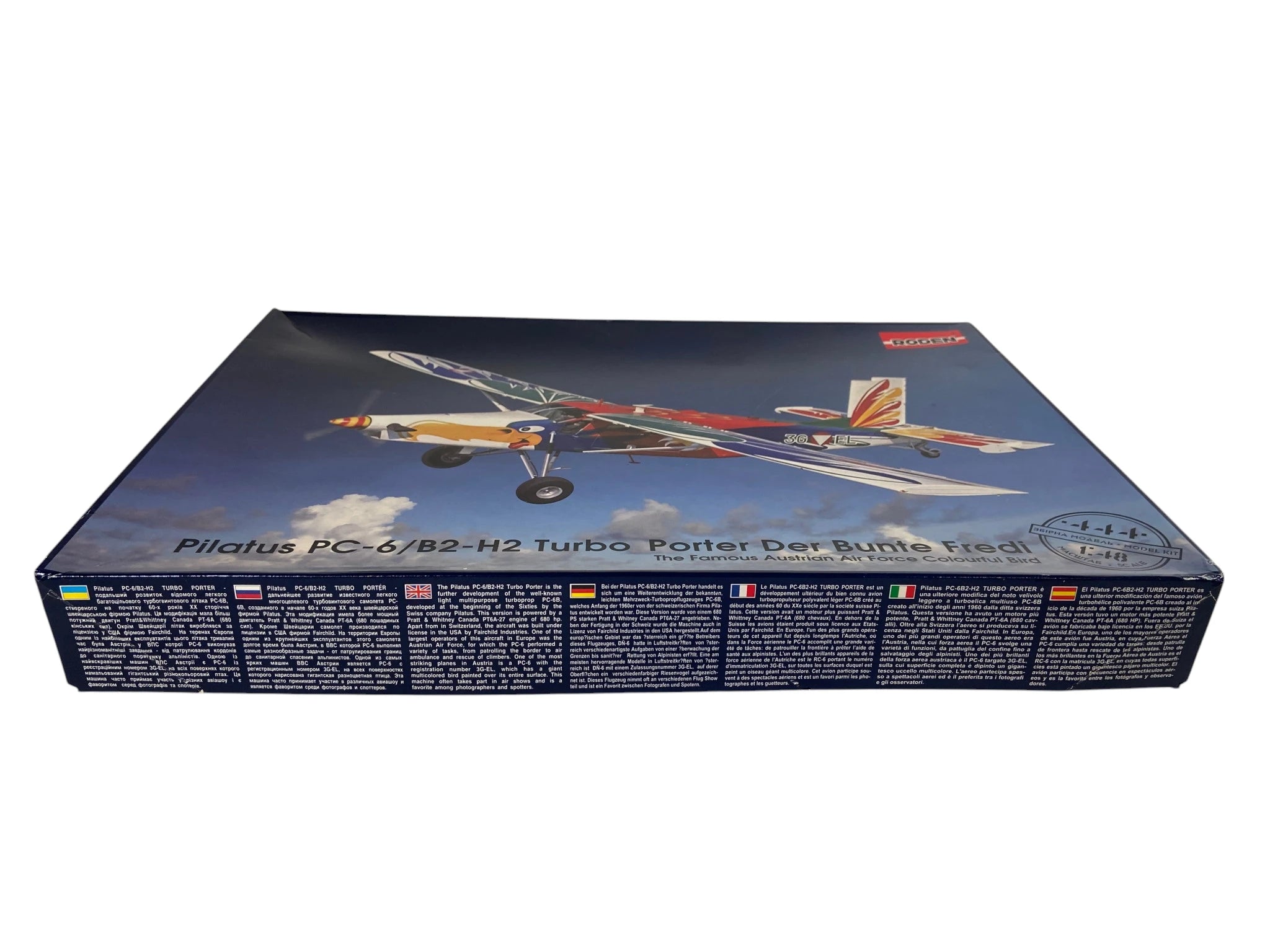 Roden 1:48 Pilatus PC-6/B1-H2 Turbo-Porter 444