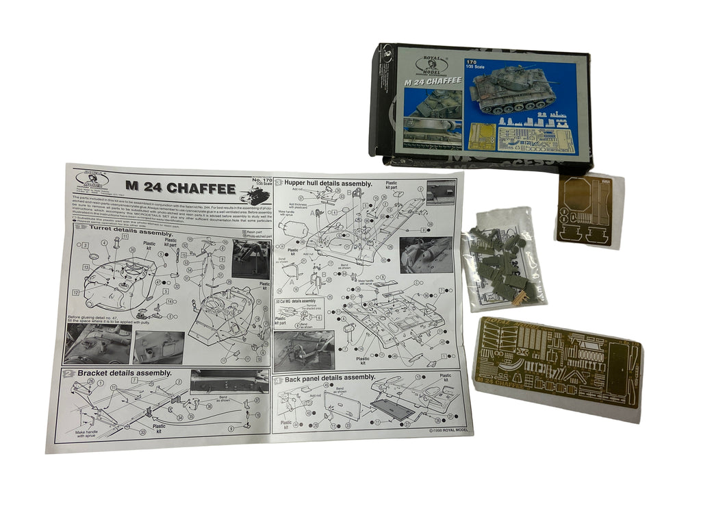 Royal Model 1:35 M24 Chaffee detail set