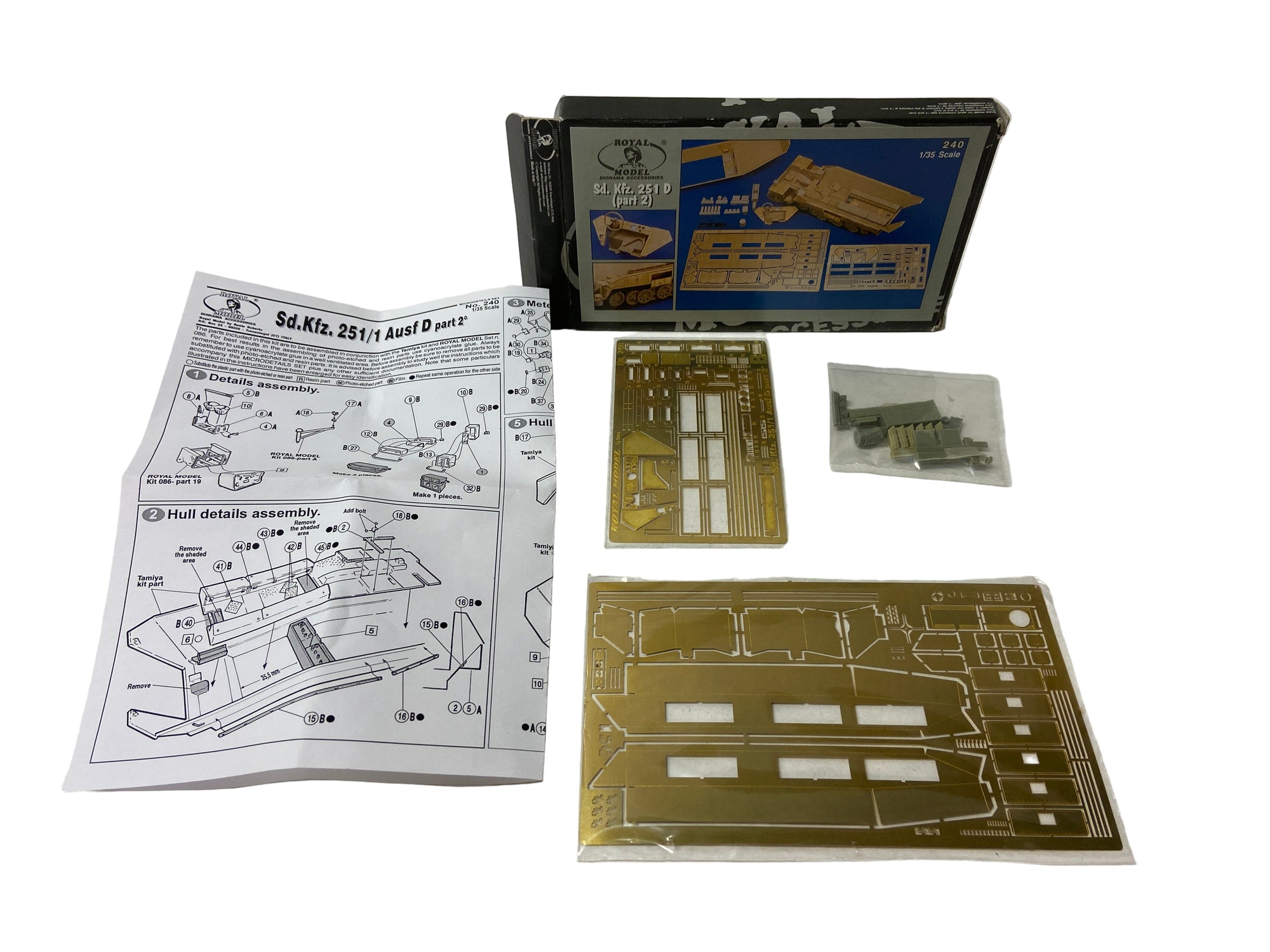 Royal Model 1:35 Sd. Kfz. 251 D (Part 2) 240