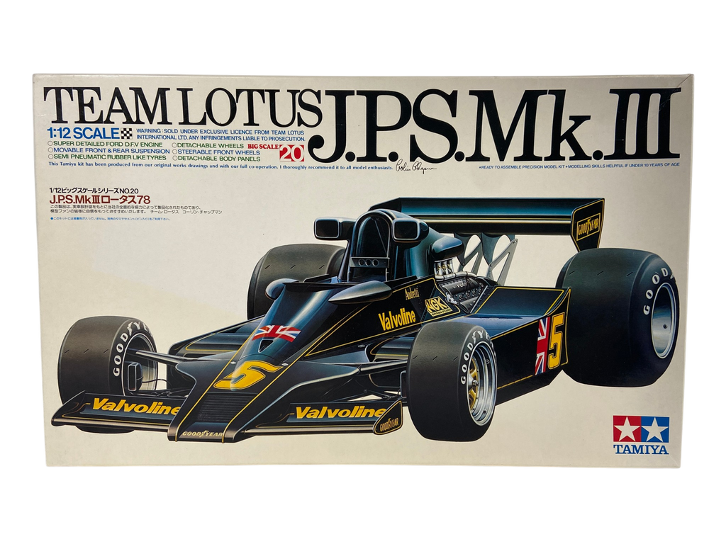 Tamiya 1/12 1977 Team Lotus J.P.S. Mk.III 12022