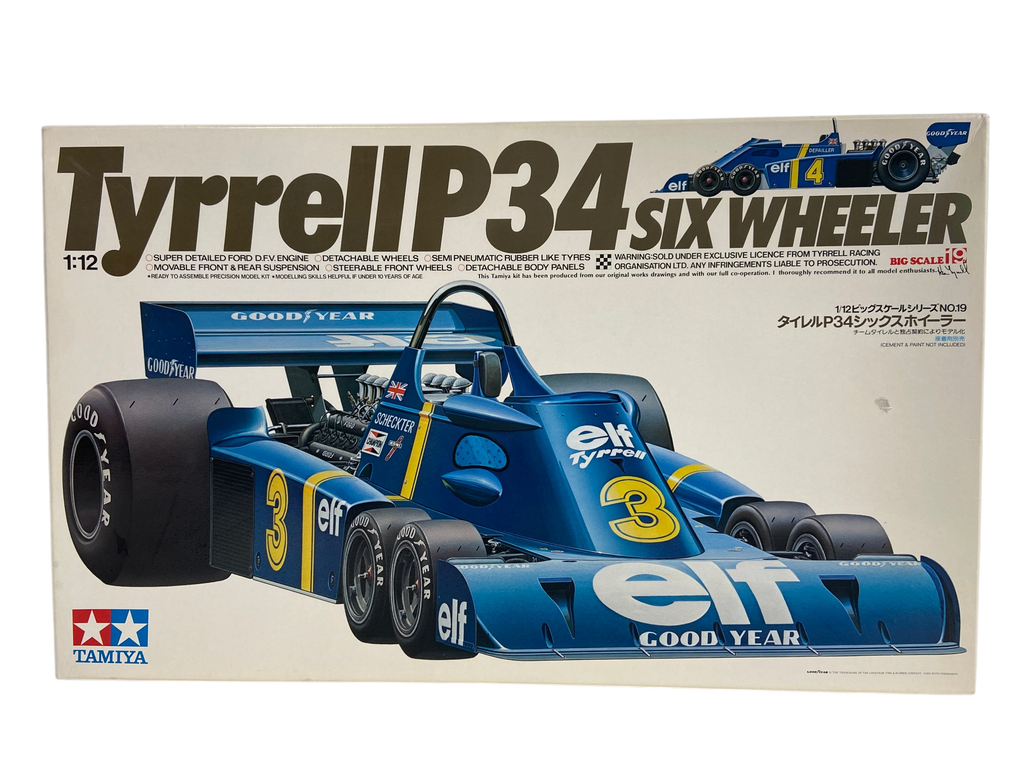 Tamiya 1/12 Tyrrell P34 Six Wheeler 12021