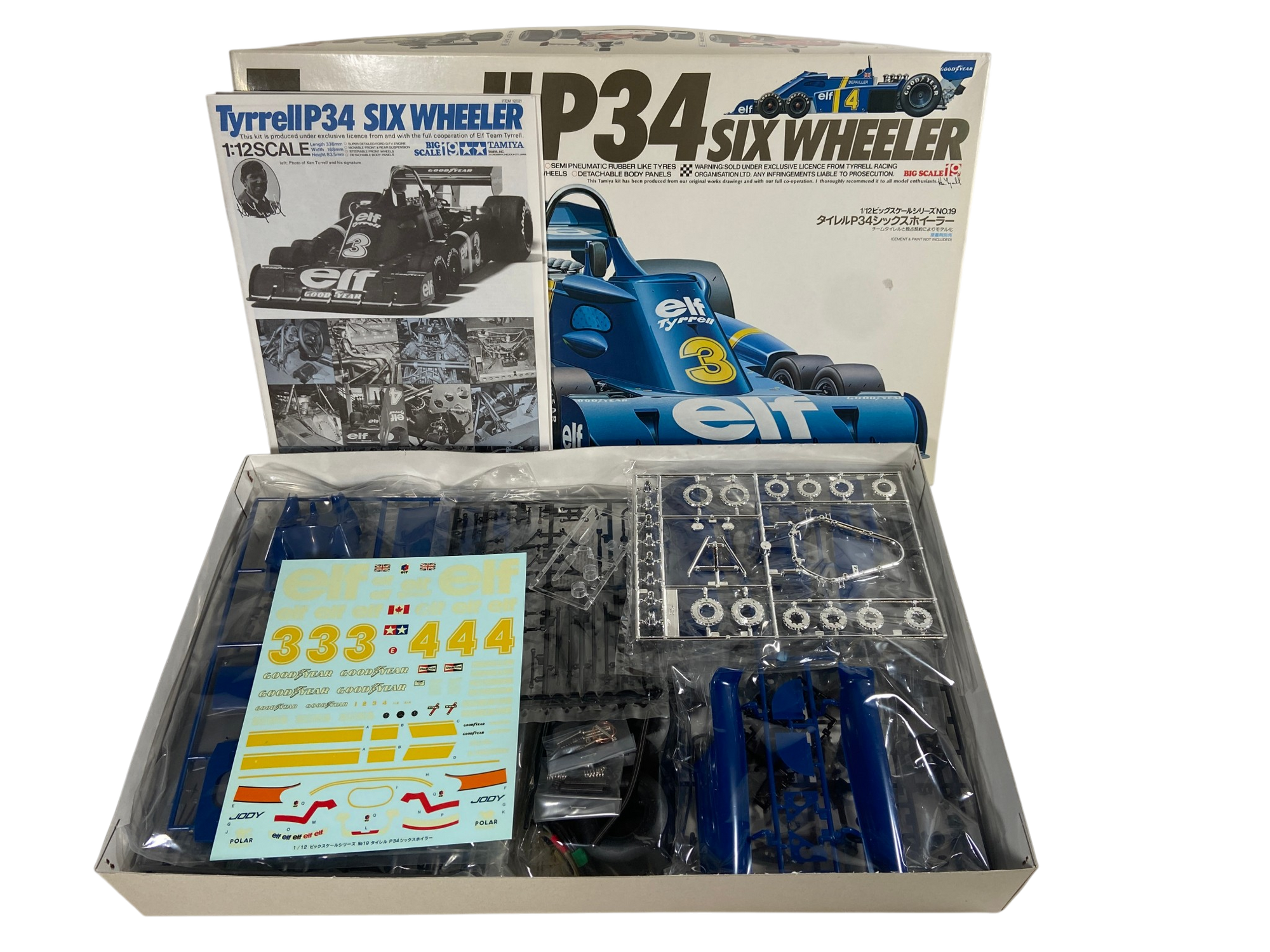Tamiya 1/12 Tyrrell P34 Six Wheeler 12021