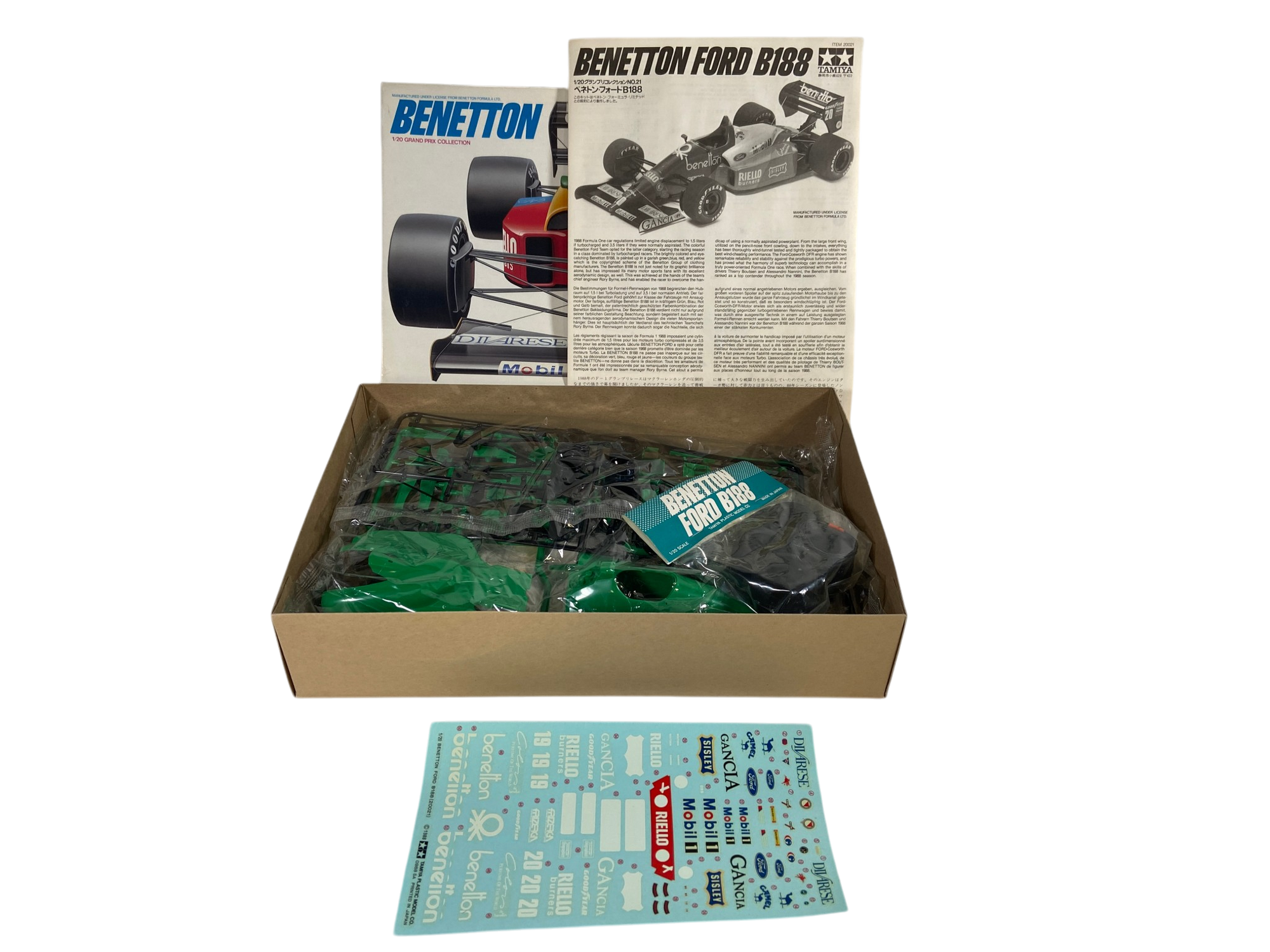 Tamiya 1/20 1988 Benetton B188 Ford 20021