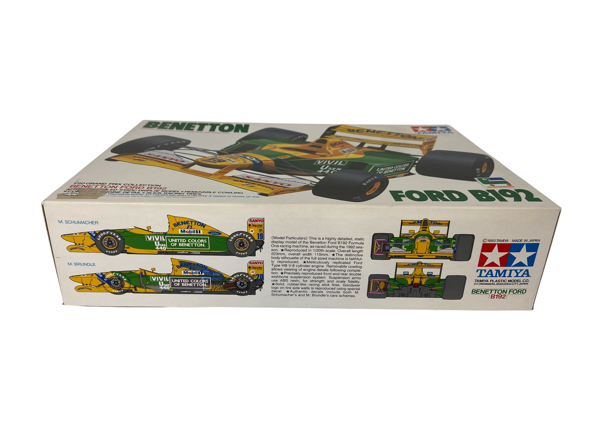Tamiya 1:20 Benetton B192 20036