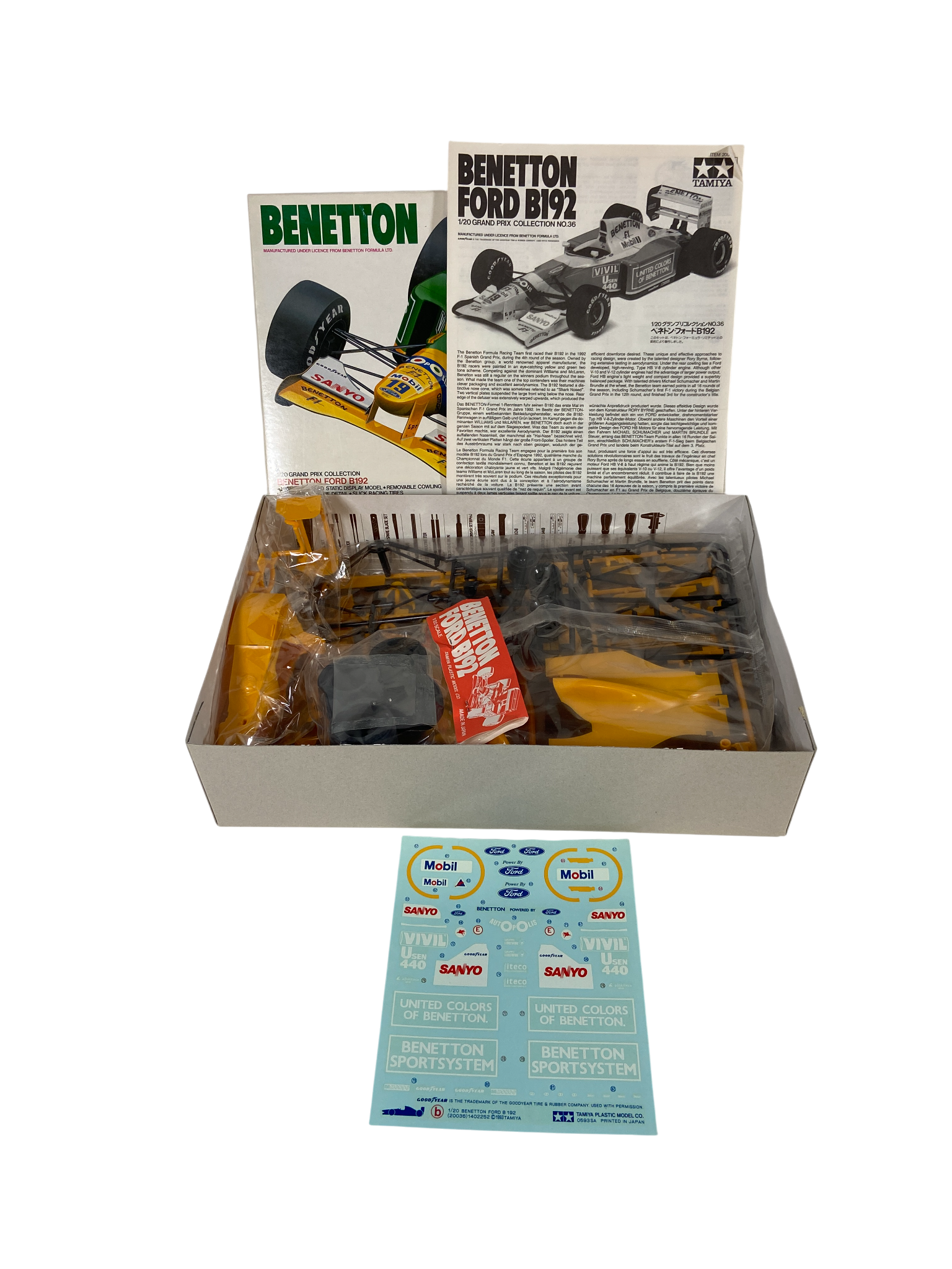 Tamiya 1:20 Benetton B192 20036