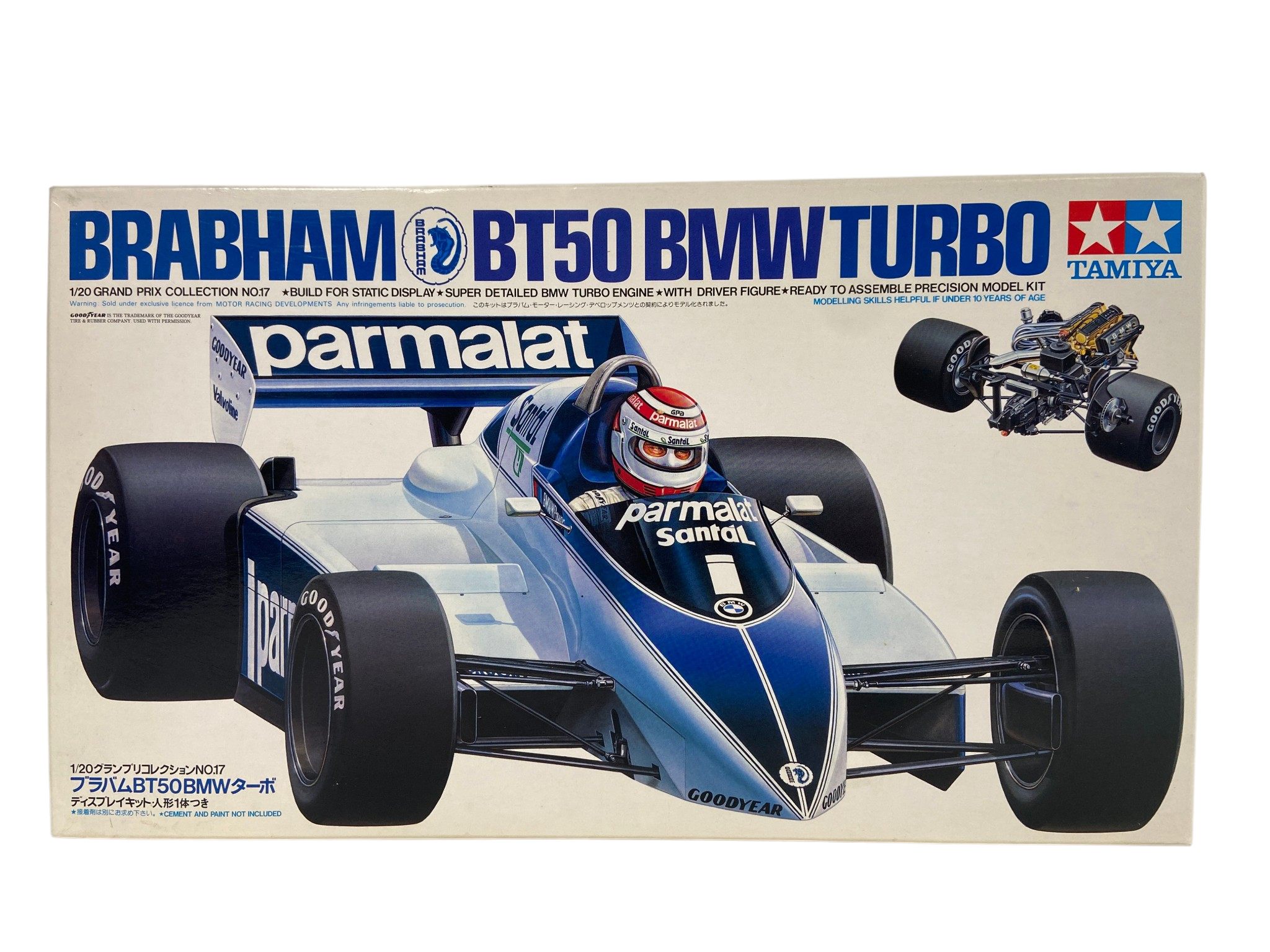 Tamiya 1:20 Brabham BT50 BMW Turbo 20017