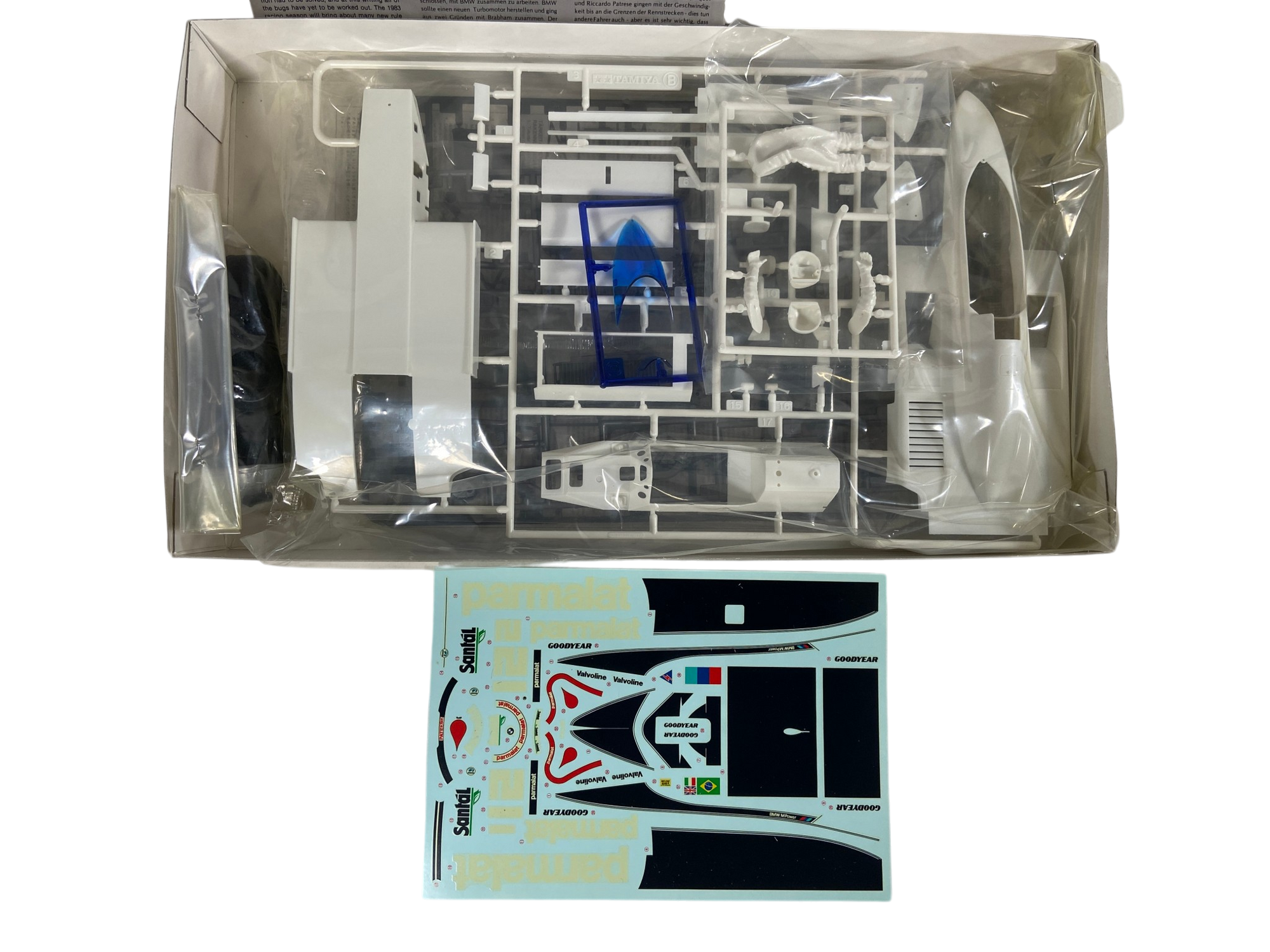 Tamiya 1/20 Brabham BT50 BMW Turbo 20017