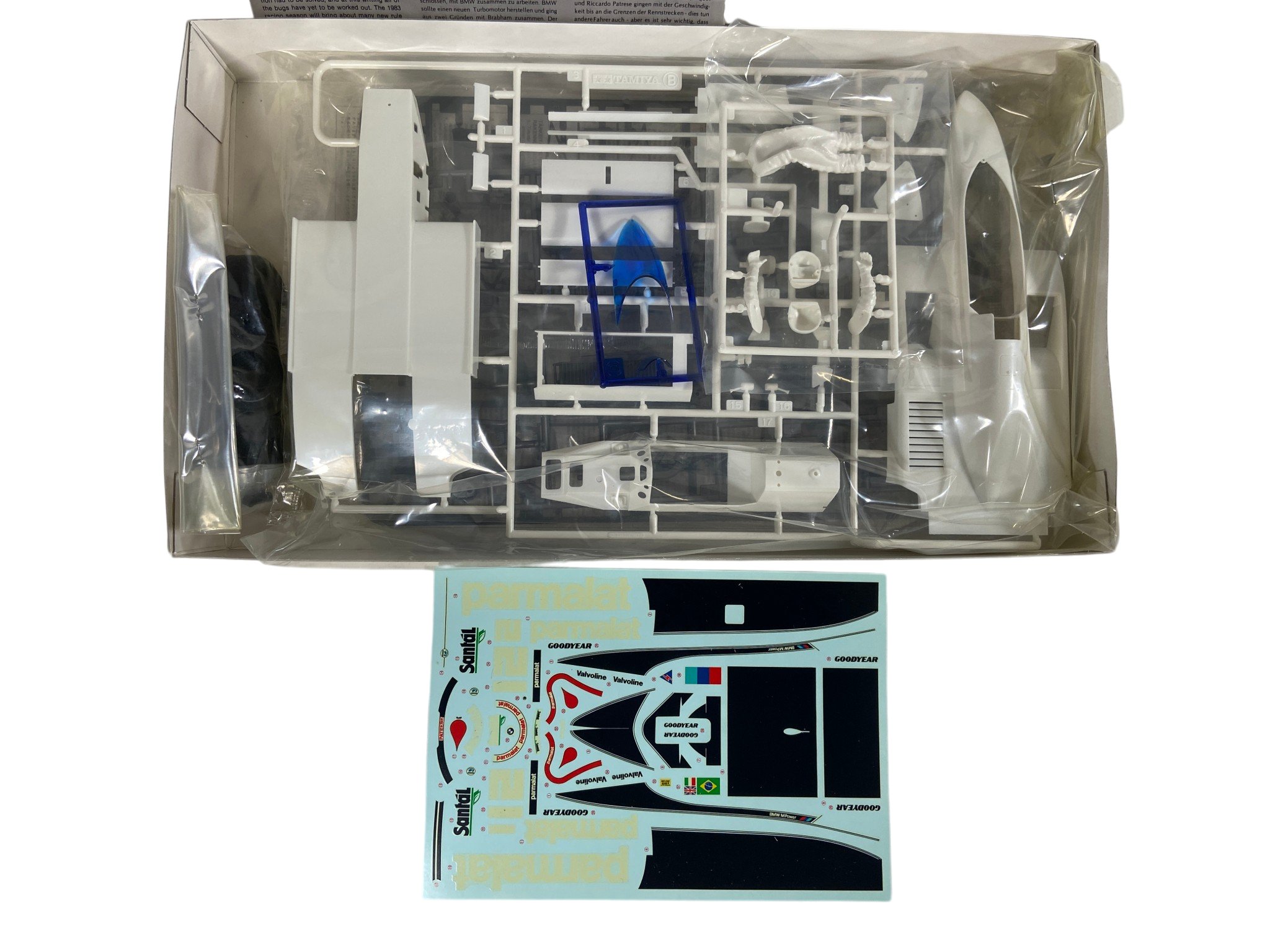Tamiya 1:20 Brabham BT50 BMW Turbo 20017