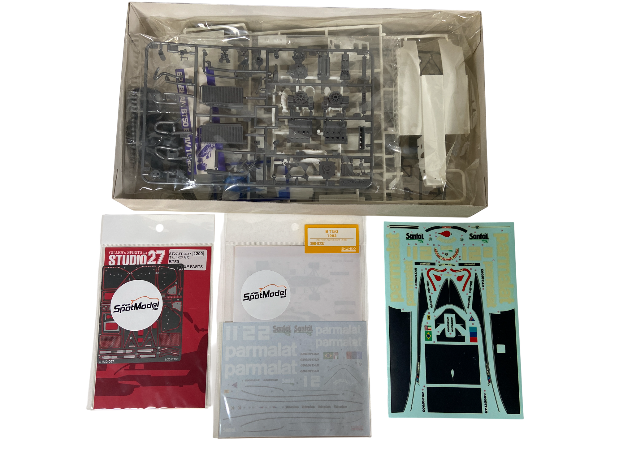 Tamiya 1:20 Brabham BT50 BMW Turbo incl. PE set & nieuwe decals 20017