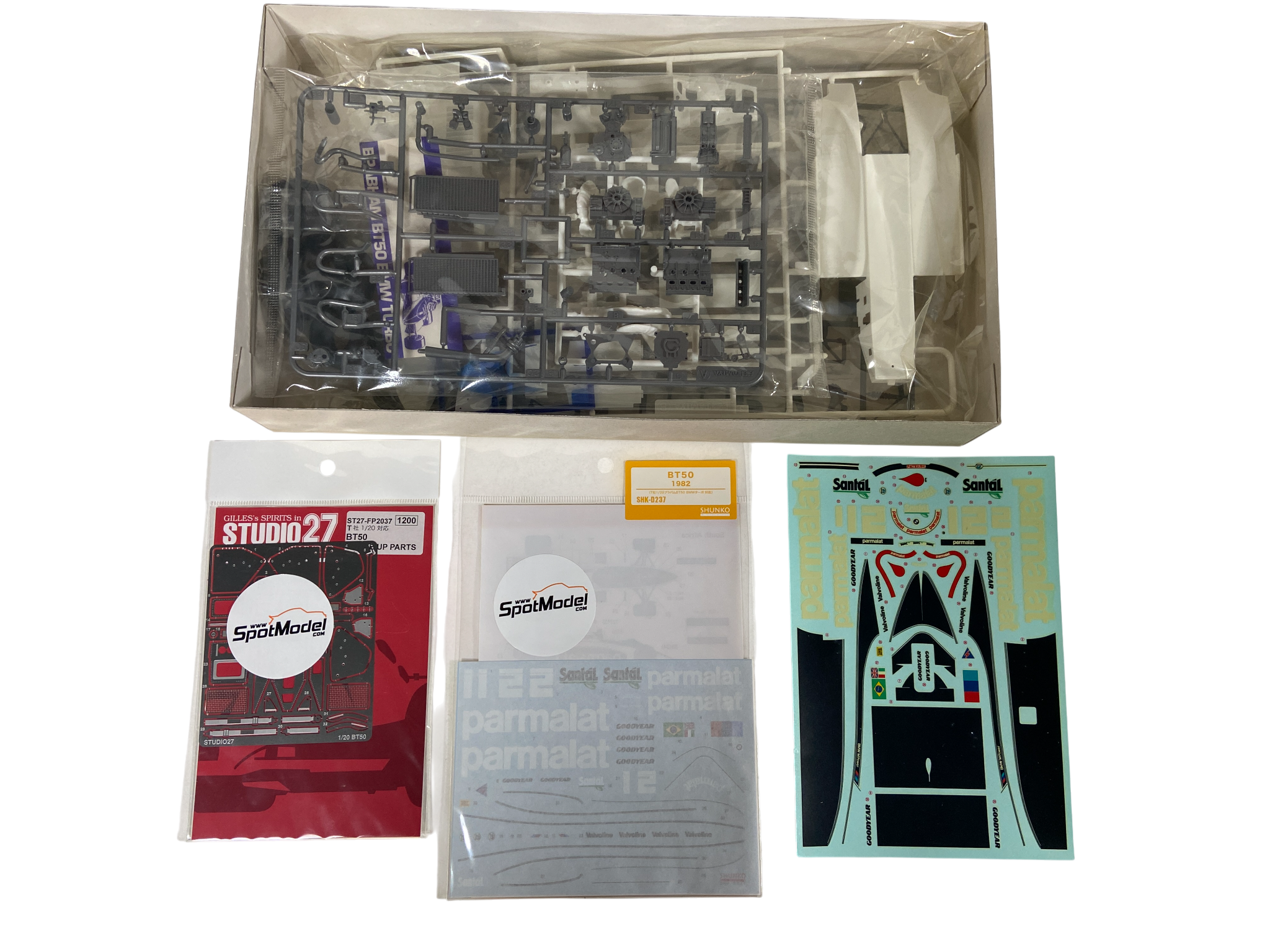 Tamiya 1:20 Brabham BT50 BMW Turbo incl. PE set & nieuwe decals 20017