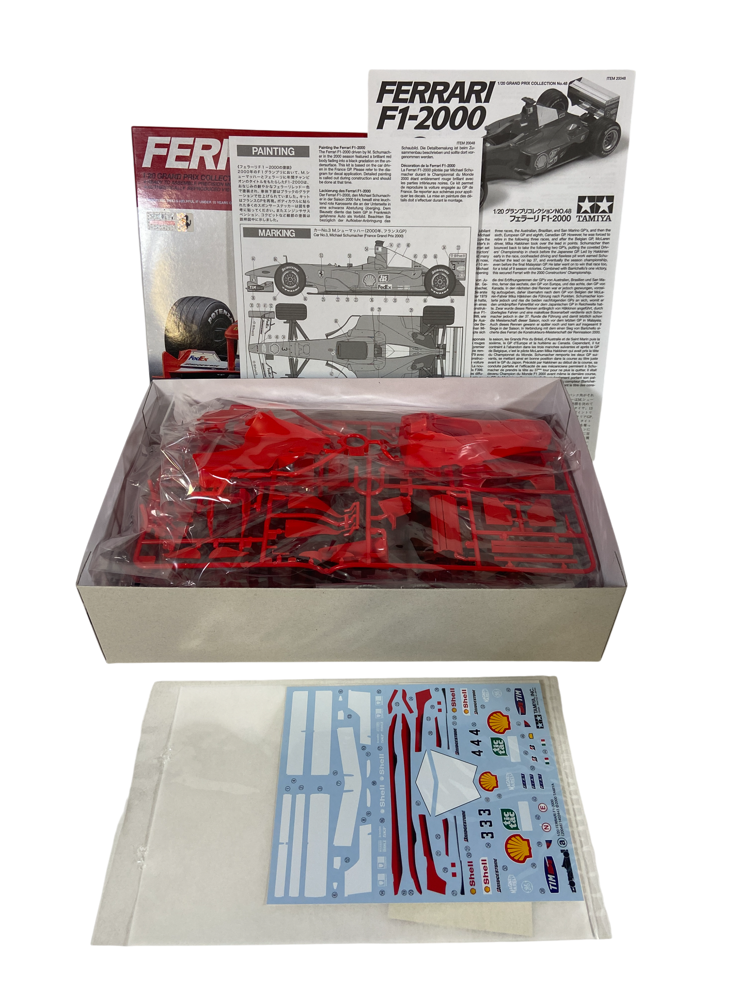 Tamiya 1:20 Ferrari F1-2000 20048