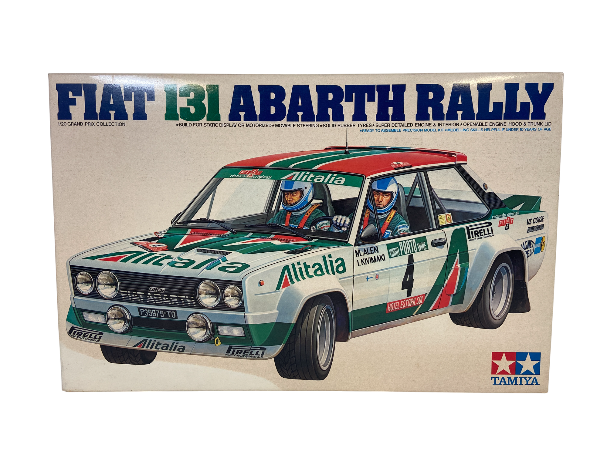 Tamiya 1:20 Fiat 131 Abarth Rally Alitalia GC2013
