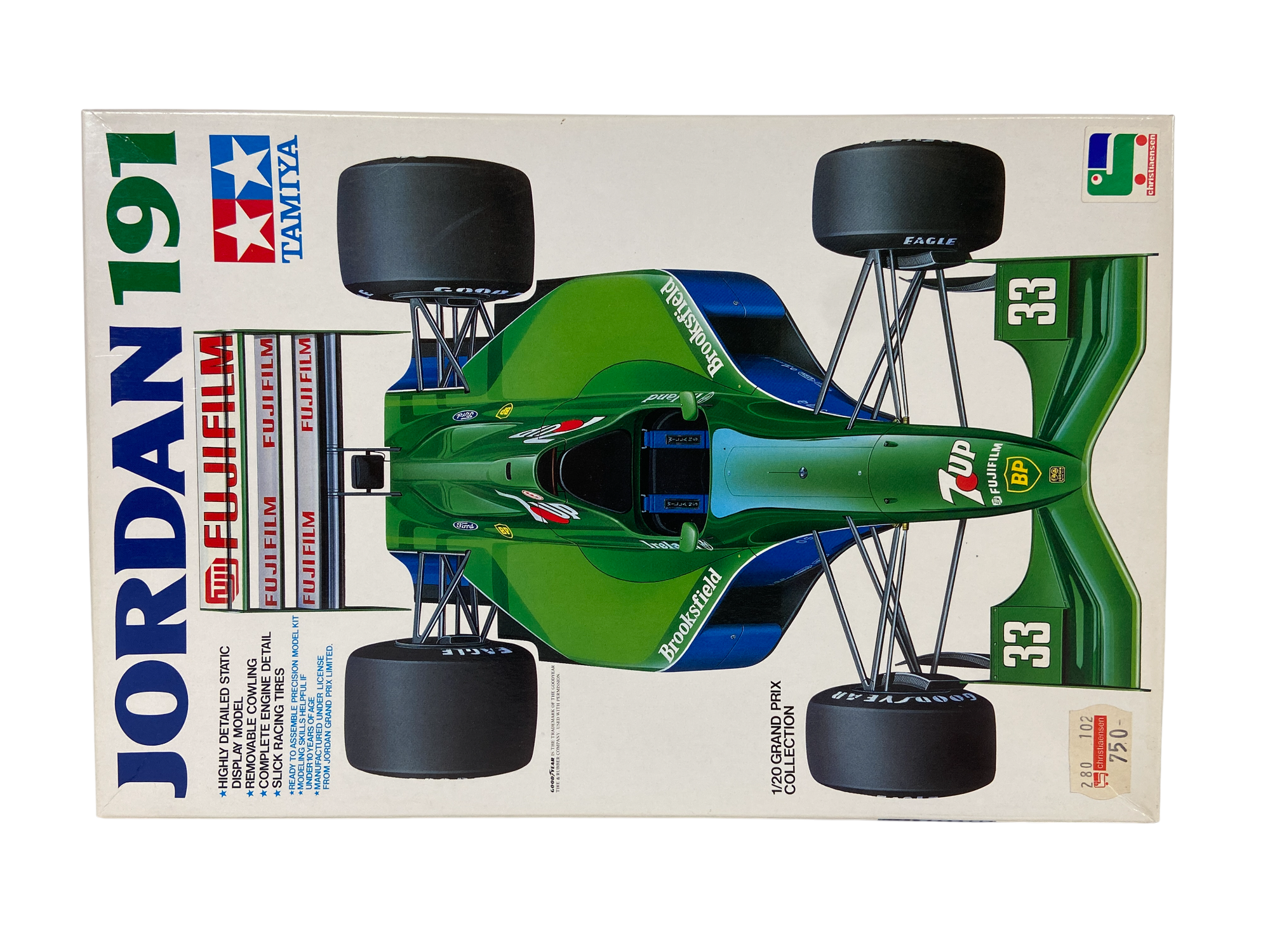 Tamiya 1:20 Jordan 191 incl. nieuwe decals 20032