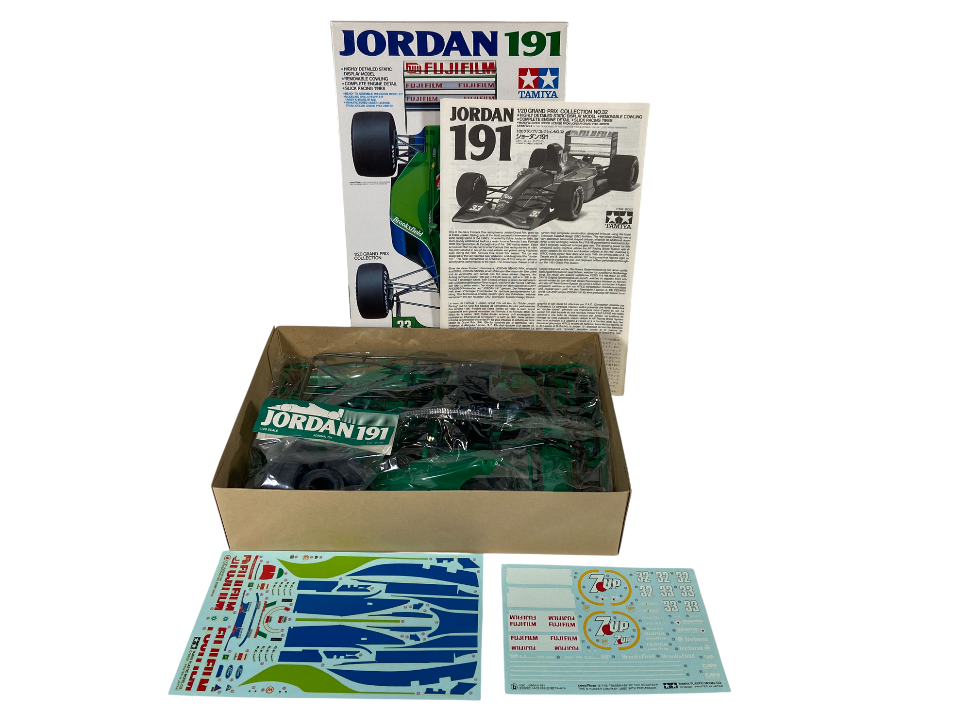 Tamiya 1:20 Jordan 191 incl. nieuwe decals 20032