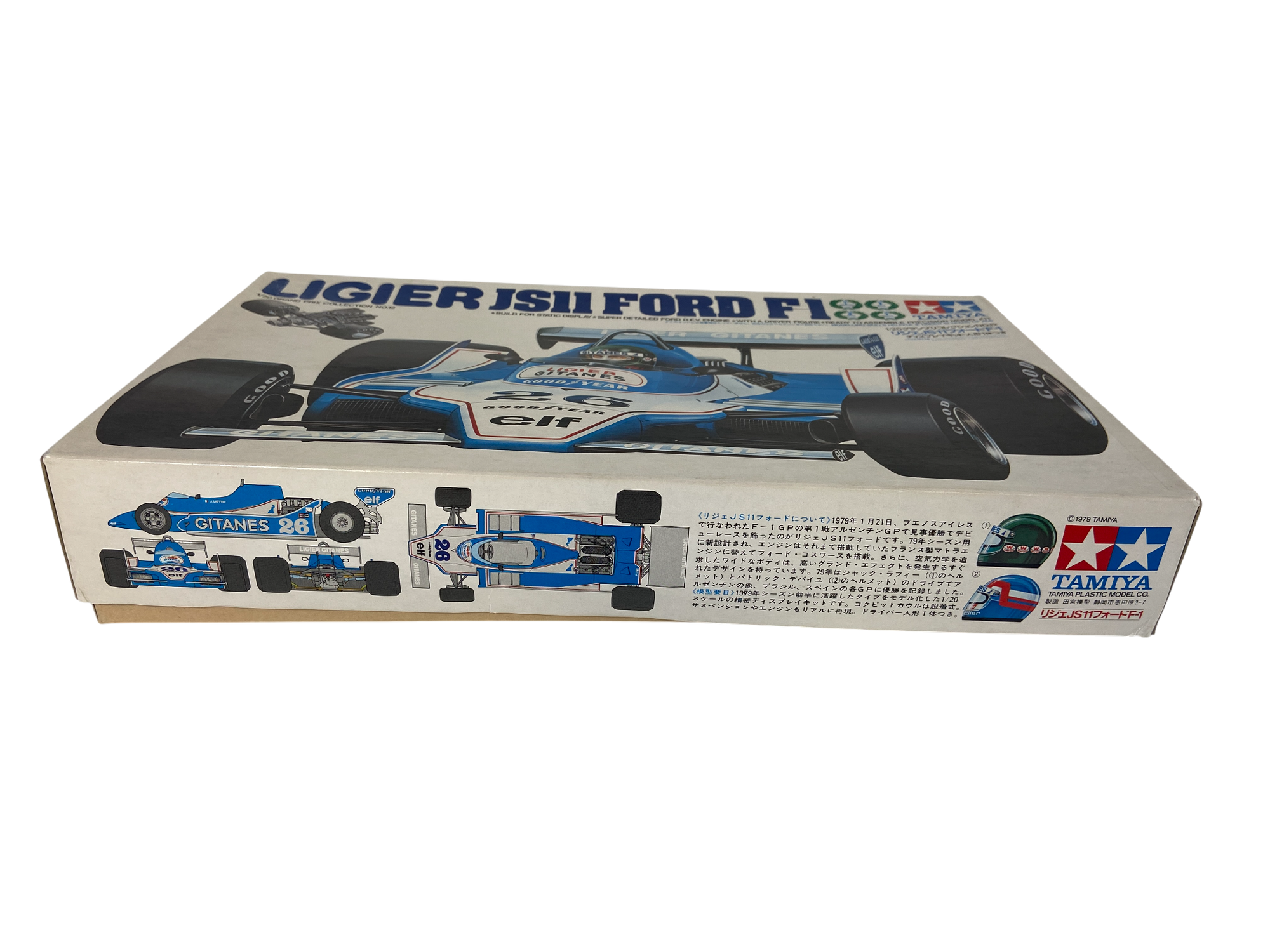 Tamiya 1:20 Ligier JS11 Ford F1 incl. nieuwe decals & verf 20012