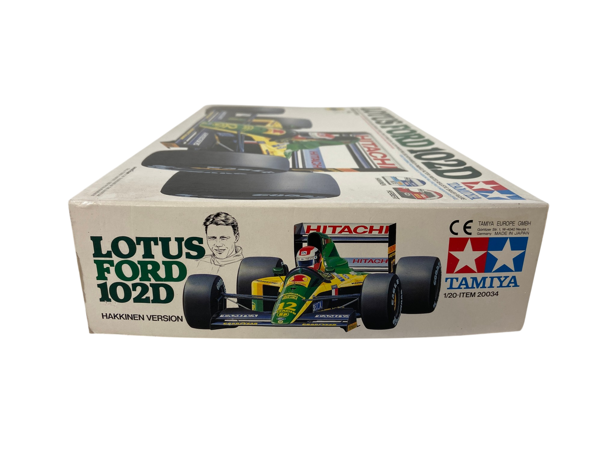 Tamiya 1:20 Lotus 102D Ford Häkinnen Version with Factory Painted Driver Figure 20034