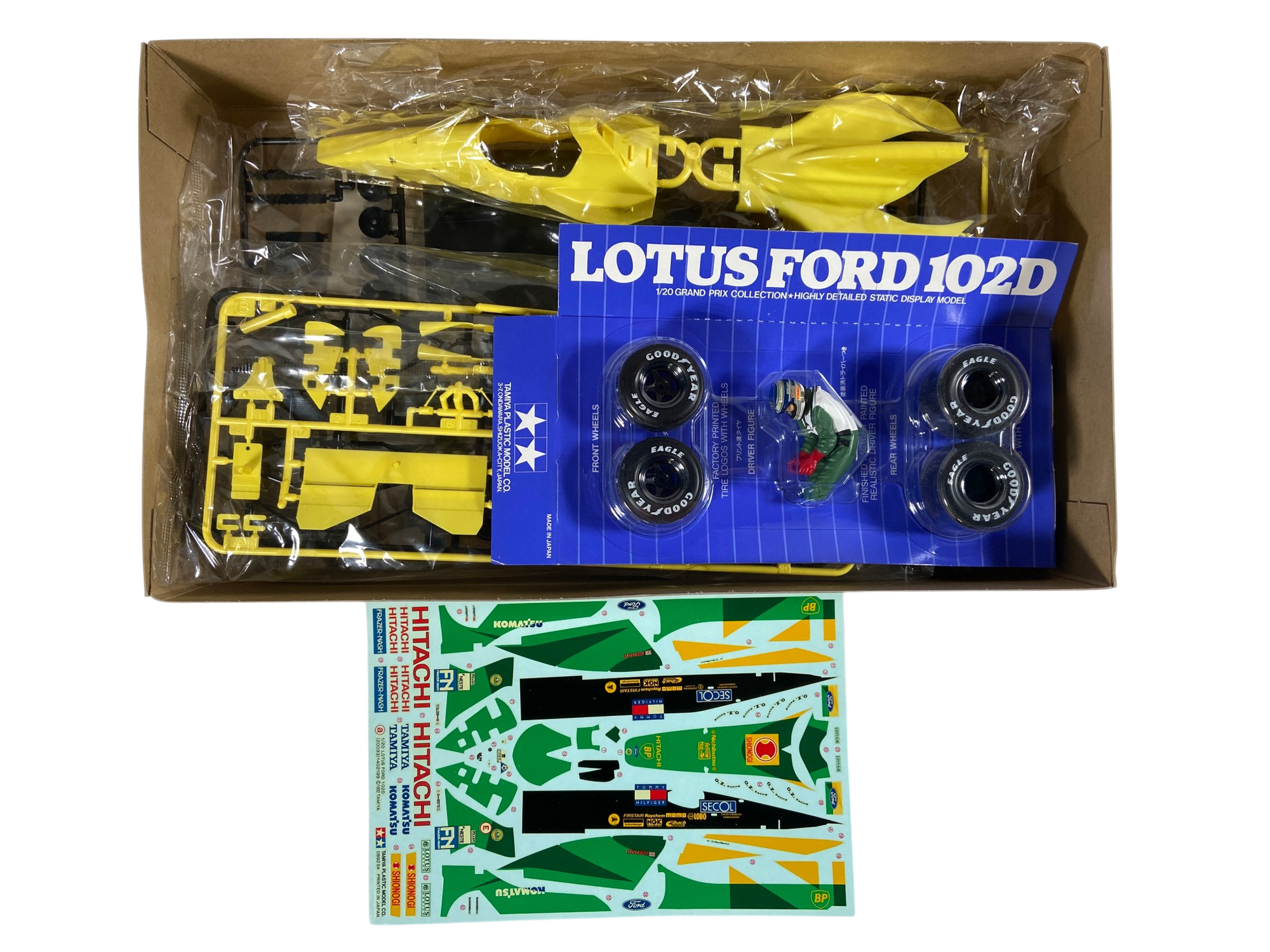 Tamiya 1:20 Lotus 102D Ford Häkinnen Version with Factory Painted Driver Figure 20034