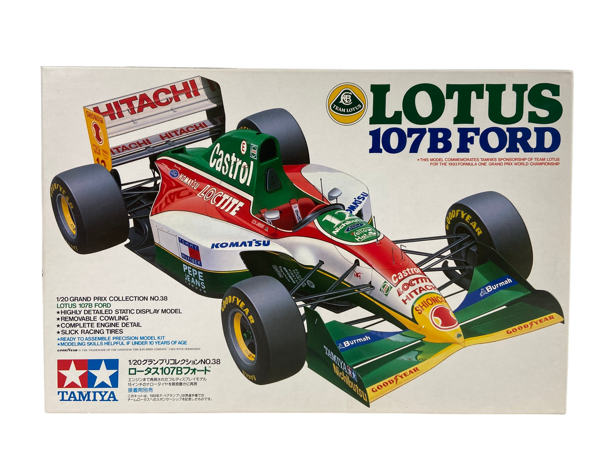 Tamiya 1:20 Lotus 107B Ford 20038