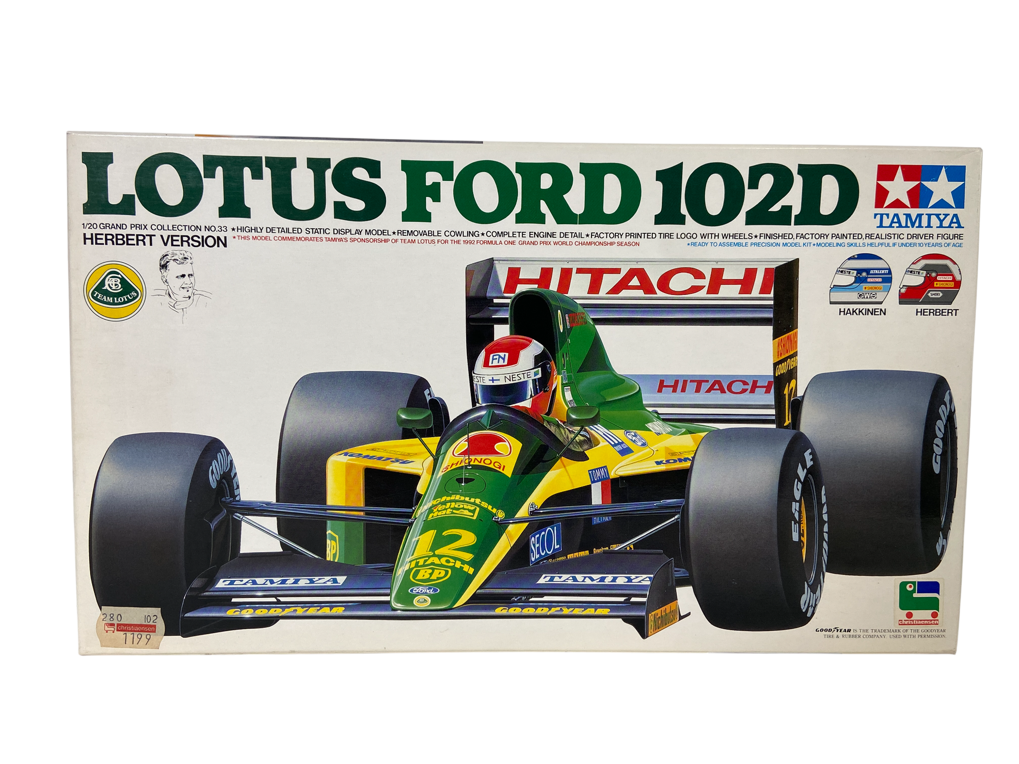 Tamiya 1:20 Lotus Ford 102D "Herbert version"