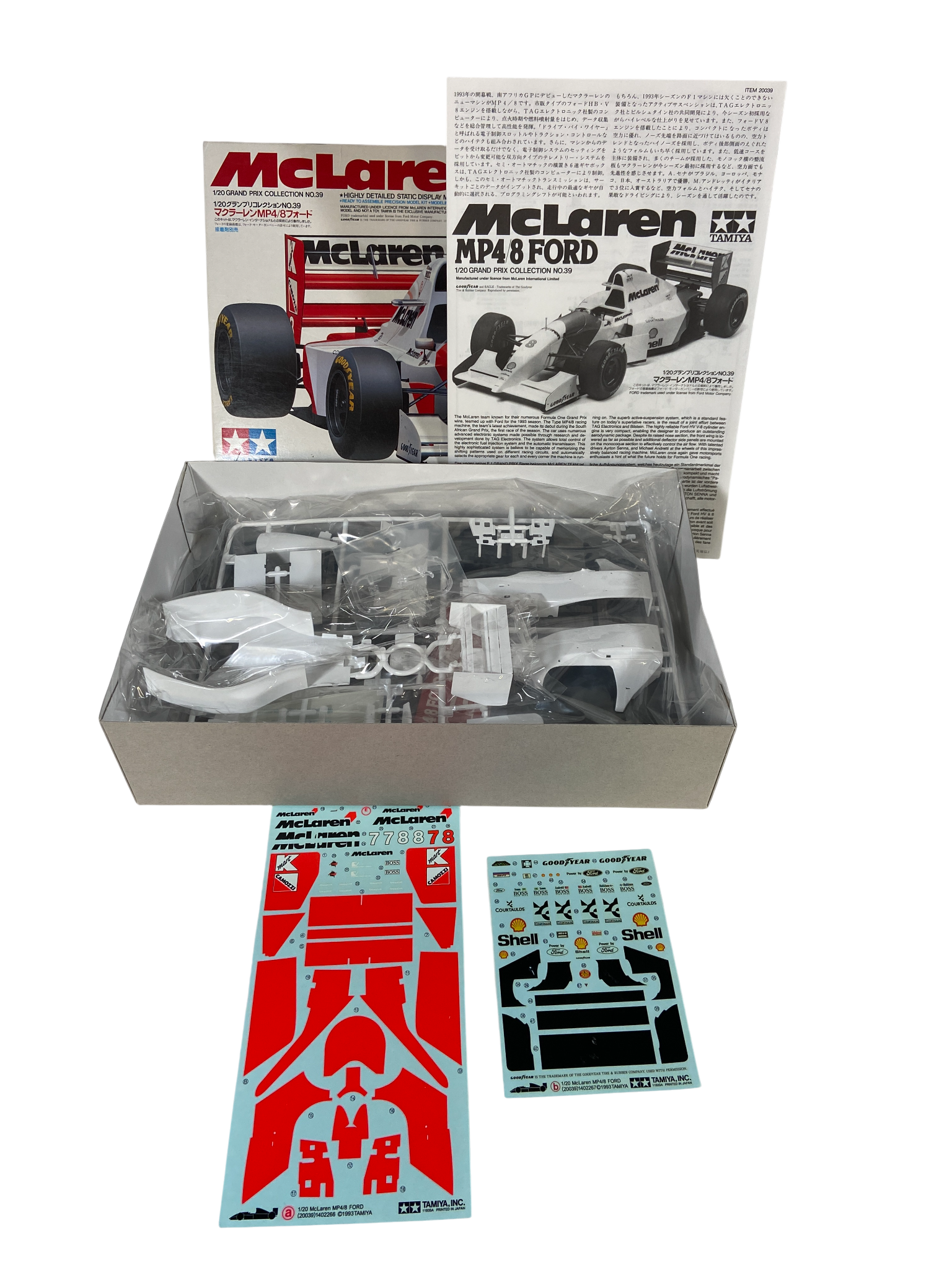 Tamiya 1:20 McLaren Ford MP4/8 20039
